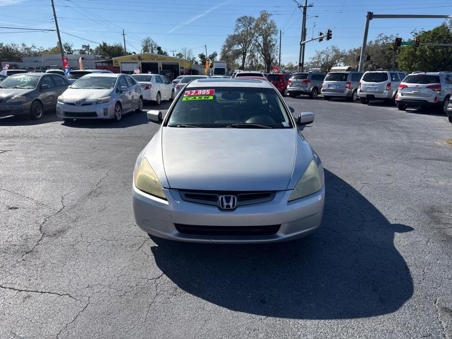 2005 SILVER HONDA ACCORD EX (1HGCM665X5A) with an 3.0L engine, Automatic transmission, located at 2929 9th St. West, Bradenton, 34205, (941) 242-2810, 27.473591, -82.570679 - Photo#2