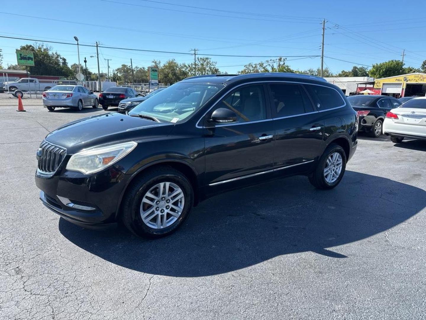 2013 BLACK BUICK ENCLAVE (5GAKRBKD5DJ) with an 3.6L engine, Automatic transmission, located at 2929 9th St. West, Bradenton, 34205, (941) 242-2810, 27.473591, -82.570679 - Thanks for inquring into DriveNation USA! All vehicles listed can be viewed at www.drivenationusa.com for vehicle history reports and additonal info. We cannot quote any terms such as down payments or monthly payments without an application. You can apply directly at www.drivenationusa.com or by con - Photo#3