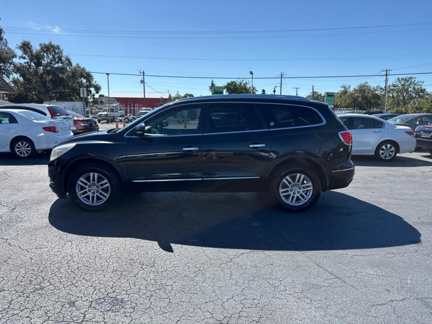 2013 BLACK BUICK ENCLAVE (5GAKRBKD5DJ) with an 3.6L engine, Automatic transmission, located at 2929 9th St. West, Bradenton, 34205, (941) 242-2810, 27.473591, -82.570679 - Thanks for inquring into DriveNation USA! All vehicles listed can be viewed at www.drivenationusa.com for vehicle history reports and additonal info. We cannot quote any terms such as down payments or monthly payments without an application. You can apply directly at www.drivenationusa.com or by con - Photo#4