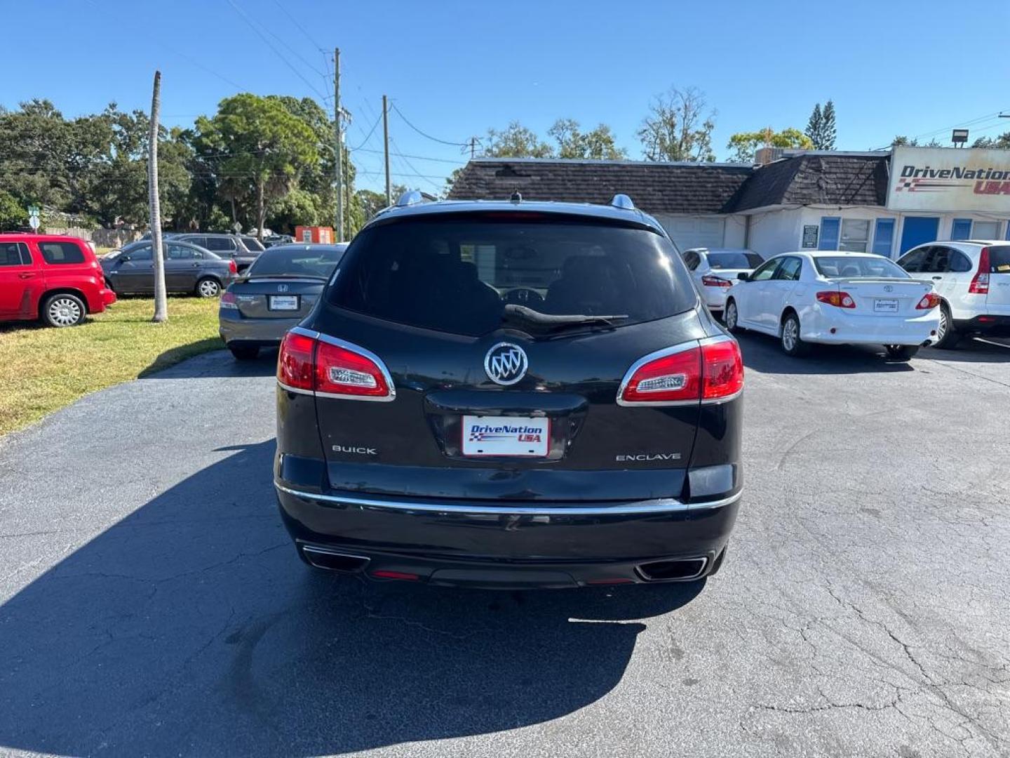2013 BLACK BUICK ENCLAVE (5GAKRBKD5DJ) with an 3.6L engine, Automatic transmission, located at 2929 9th St. West, Bradenton, 34205, (941) 242-2810, 27.473591, -82.570679 - Thanks for inquring into DriveNation USA! All vehicles listed can be viewed at www.drivenationusa.com for vehicle history reports and additonal info. We cannot quote any terms such as down payments or monthly payments without an application. You can apply directly at www.drivenationusa.com or by con - Photo#6