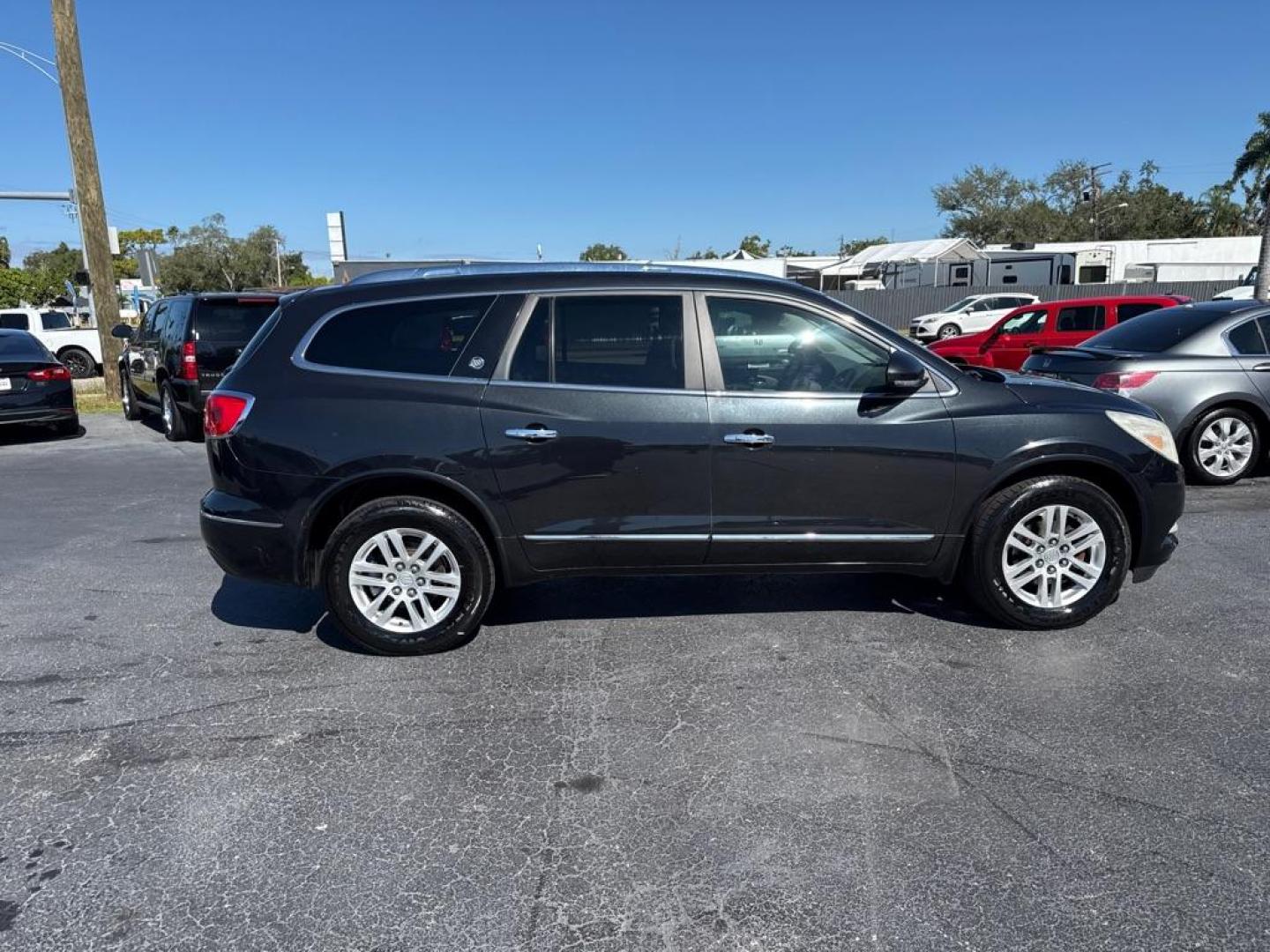 2013 BLACK BUICK ENCLAVE (5GAKRBKD5DJ) with an 3.6L engine, Automatic transmission, located at 2929 9th St. West, Bradenton, 34205, (941) 242-2810, 27.473591, -82.570679 - Thanks for inquring into DriveNation USA! All vehicles listed can be viewed at www.drivenationusa.com for vehicle history reports and additonal info. We cannot quote any terms such as down payments or monthly payments without an application. You can apply directly at www.drivenationusa.com or by con - Photo#8