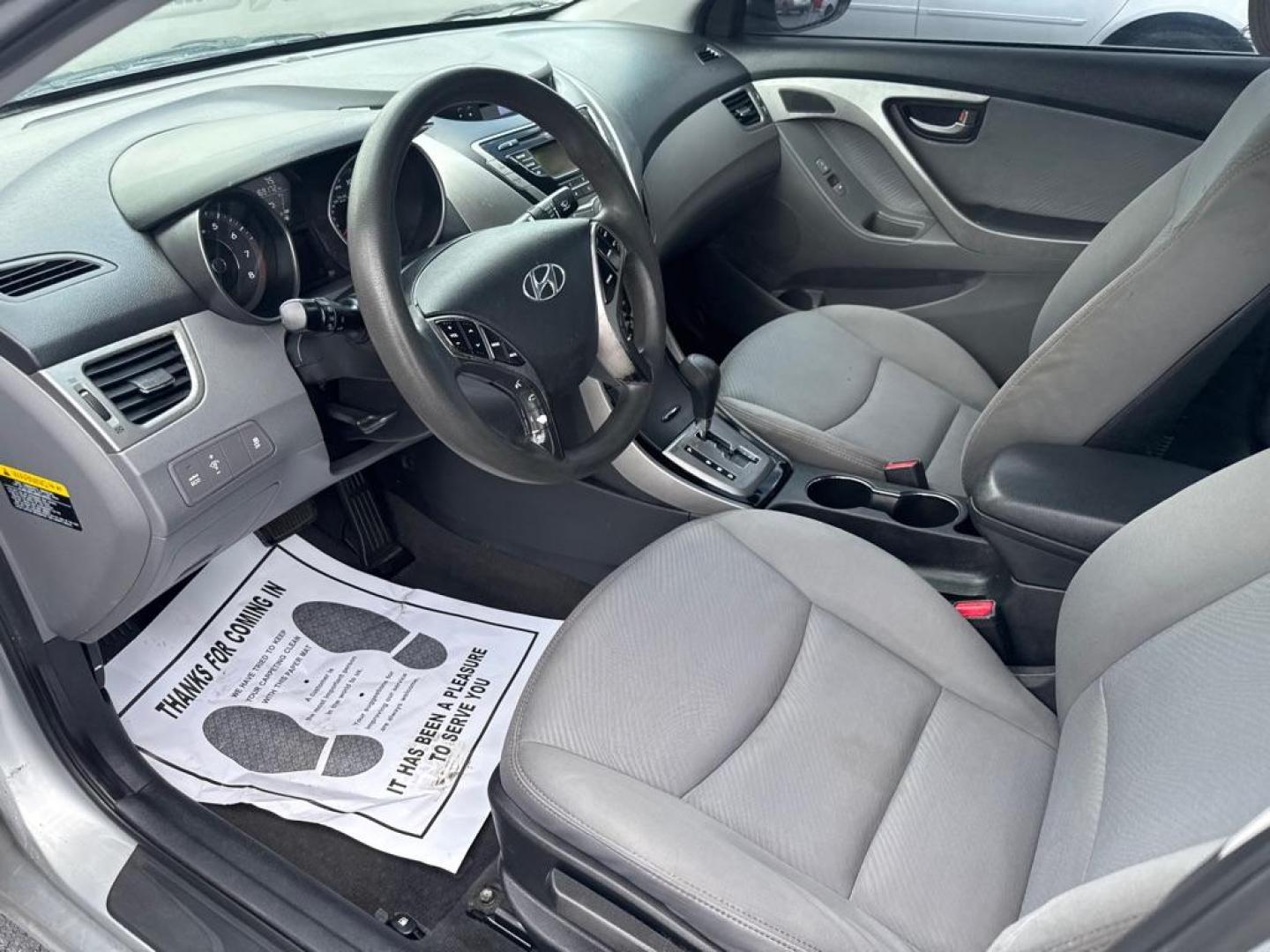 2013 SILVER HYUNDAI ELANTRA GLS (5NPDH4AE9DH) with an 1.8L engine, Automatic transmission, located at 2929 9th St. West, Bradenton, 34205, (941) 242-2810, 27.473591, -82.570679 - Photo#8