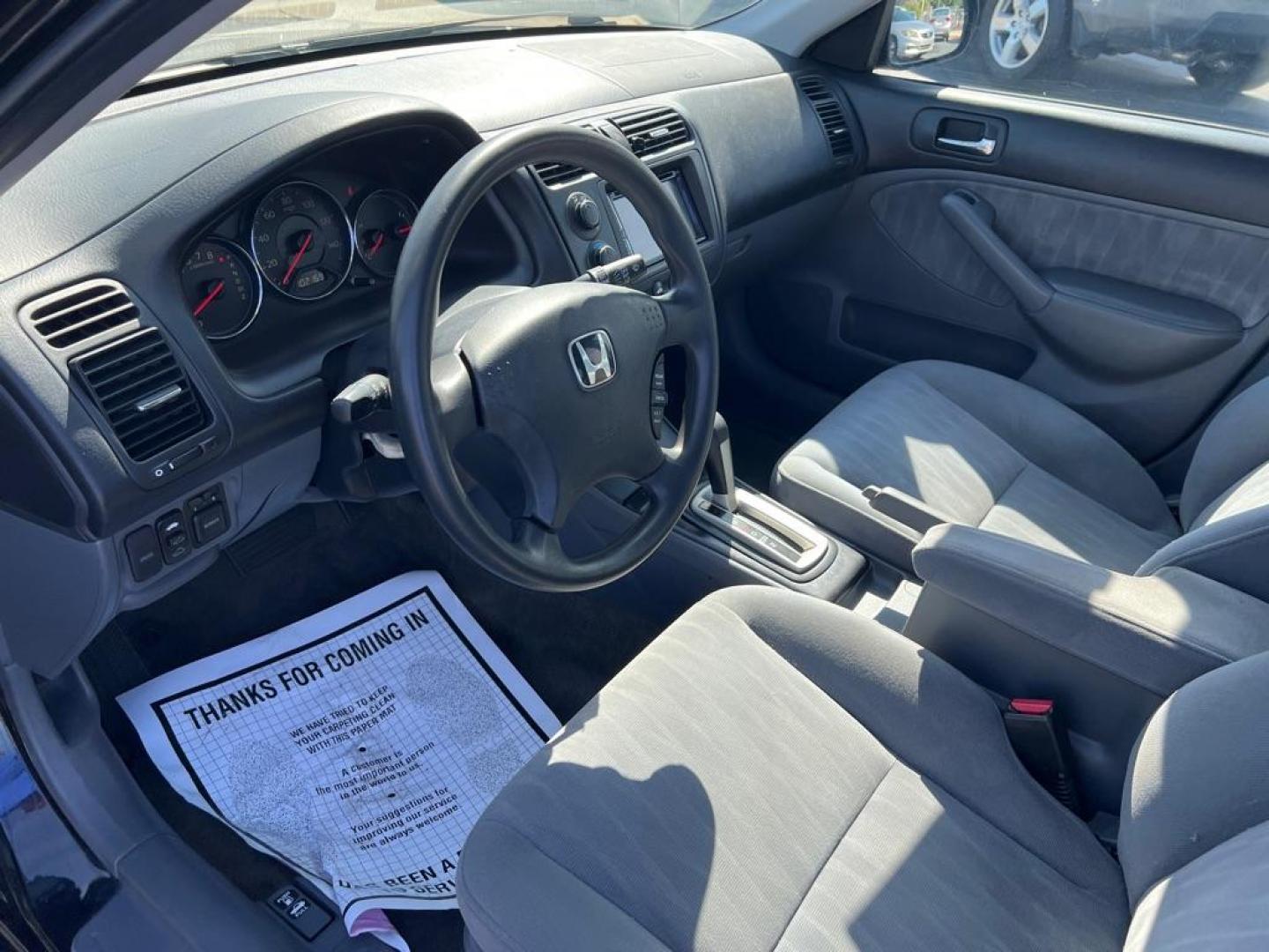 2005 BLACK HONDA CIVIC EX (2HGES26765H) with an 1.7L engine, Automatic transmission, located at 2929 9th St. West, Bradenton, 34205, (941) 242-2810, 27.473591, -82.570679 - Thanks for inquring into DriveNation USA! All vehicles listed can be viewed at www.drivenationusa.com for vehicle history reports and additonal info. We cannot quote any terms such as down payments or monthly payments without an application. You can apply directly at www.drivenationusa.com or by con - Photo#11