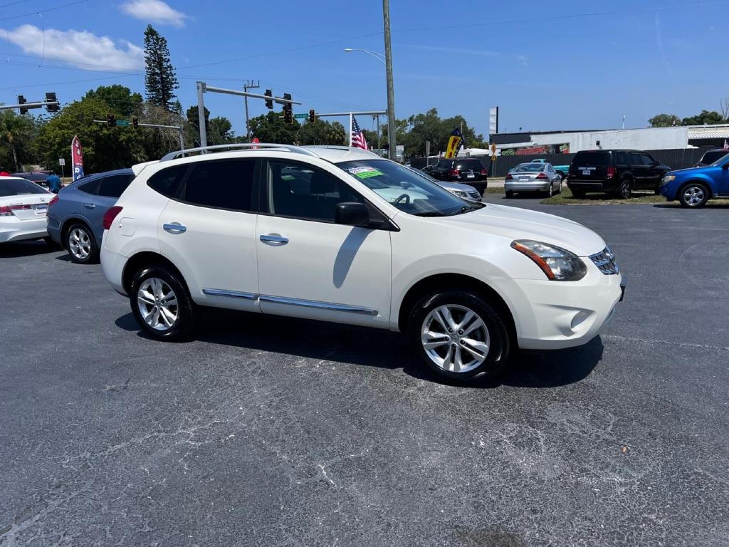 2015 WHITE NISSAN ROGUE SELECT S (JN8AS5MTXFW) with an 2.5L engine, Continuously Variable transmission, located at 2929 9th St. West, Bradenton, 34205, (941) 242-2810, 27.473591, -82.570679 - Thanks for inquring into DriveNation USA! All vehicles listed can be viewed at www.drivenationusa.com for vehicle history reports and additonal info. We cannot quote any terms such as down payments or monthly payments without an application. You can apply directly at www.drivenationusa.com or by con - Photo#1
