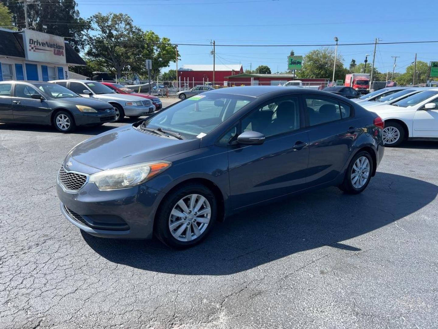 2014 BLUE KIA FORTE LX (KNAFX4A66E5) with an 1.8L engine, Automatic transmission, located at 2929 9th St. West, Bradenton, 34205, (941) 242-2810, 27.473591, -82.570679 - Thanks for inquring into DriveNation USA! All vehicles listed can be viewed at www.drivenationusa.com for vehicle history reports and additonal info. We cannot quote any terms such as down payments or monthly payments without an application. You can apply directly at www.drivenationusa.com or by con - Photo#4