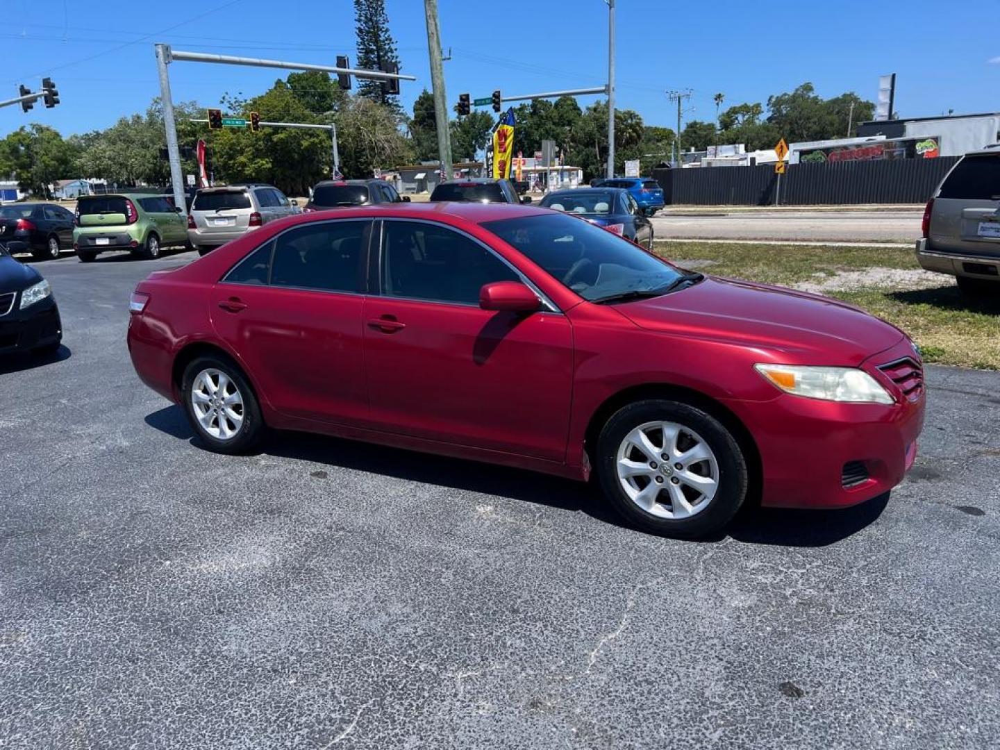 2011 RED TOYOTA CAMRY BASE (4T1BF3EK3BU) with an 2.5L engine, Automatic transmission, located at 2929 9th St. West, Bradenton, 34205, (941) 242-2810, 27.473591, -82.570679 - Thanks for inquring into DriveNation USA! All vehicles listed can be viewed at www.drivenationusa.com for vehicle history reports and additonal info. We cannot quote any terms such as down payments or monthly payments without an application. You can apply directly at www.drivenationusa.com or by con - Photo#2