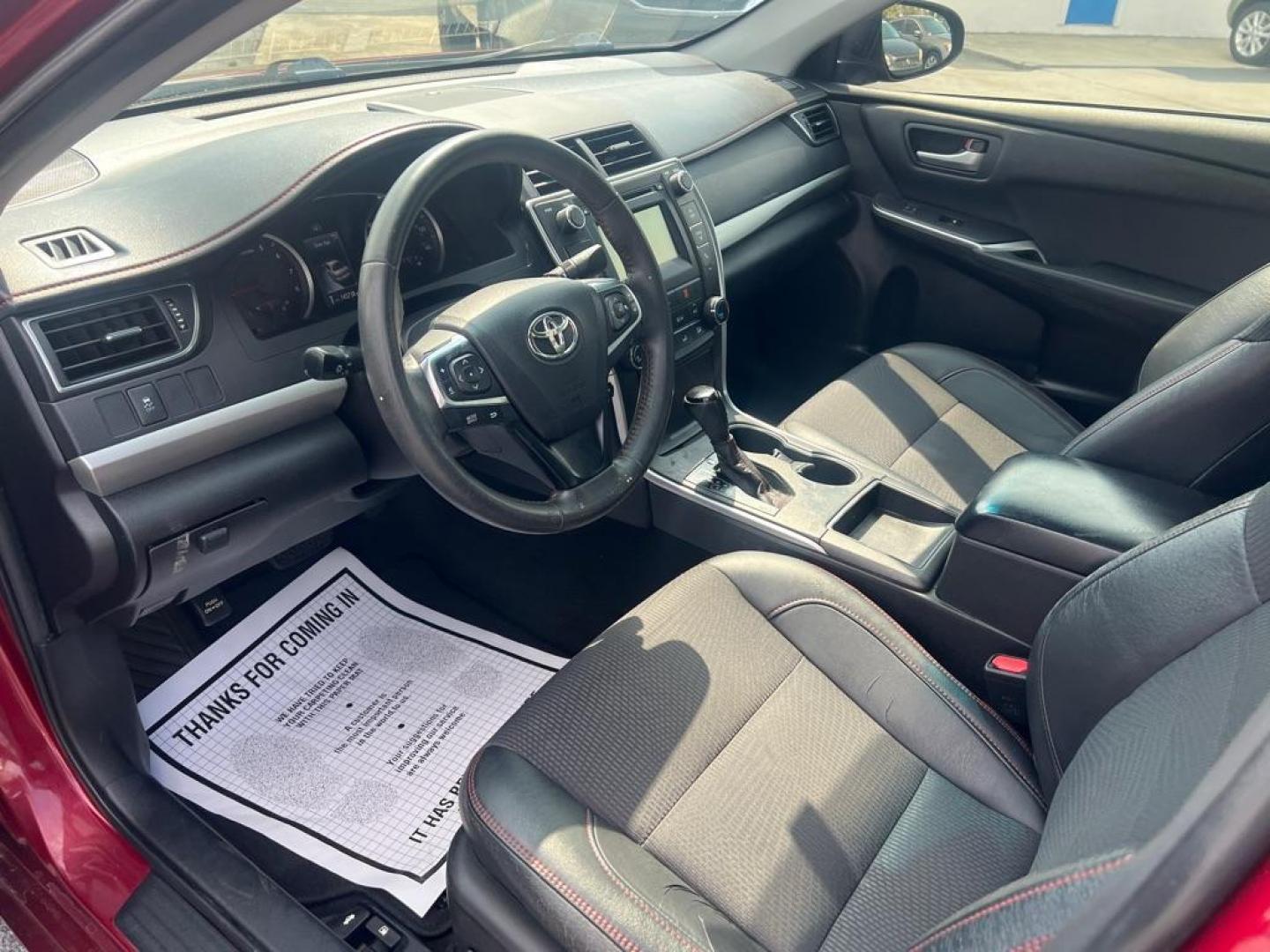 2016 RED TOYOTA CAMRY SE (4T1BF1FK8GU) with an 2.5L engine, Automatic transmission, located at 2929 9th St. West, Bradenton, 34205, (941) 242-2810, 27.473591, -82.570679 - Thanks for inquring into DriveNation USA! All vehicles listed can be viewed at www.drivenationusa.com for vehicle history reports and additonal info. We cannot quote any terms such as down payments or monthly payments without an application. You can apply directly at www.drivenationusa.com or by con - Photo#10