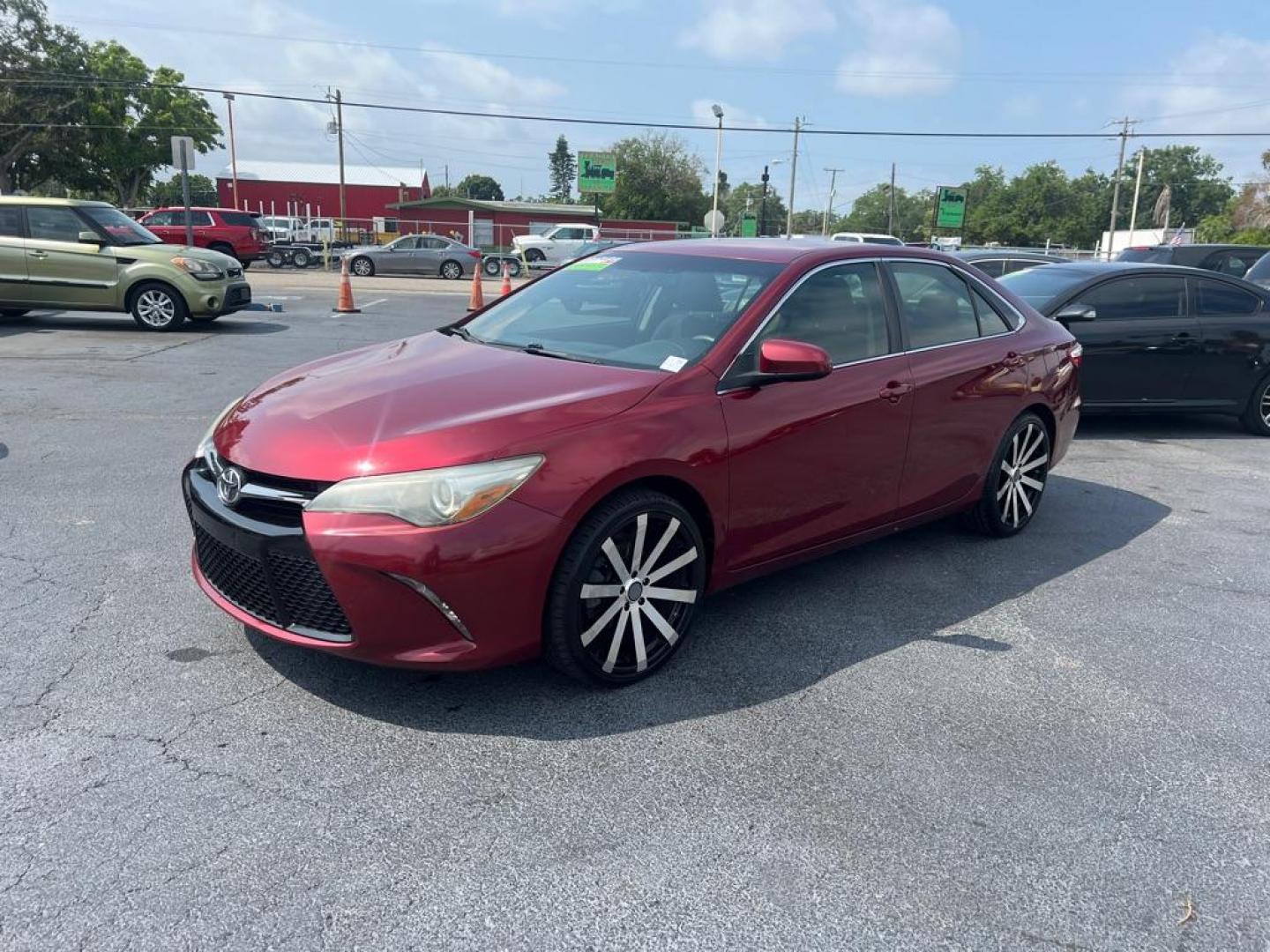 2016 RED TOYOTA CAMRY SE (4T1BF1FK8GU) with an 2.5L engine, Automatic transmission, located at 2929 9th St. West, Bradenton, 34205, (941) 242-2810, 27.473591, -82.570679 - Thanks for inquring into DriveNation USA! All vehicles listed can be viewed at www.drivenationusa.com for vehicle history reports and additonal info. We cannot quote any terms such as down payments or monthly payments without an application. You can apply directly at www.drivenationusa.com or by con - Photo#3