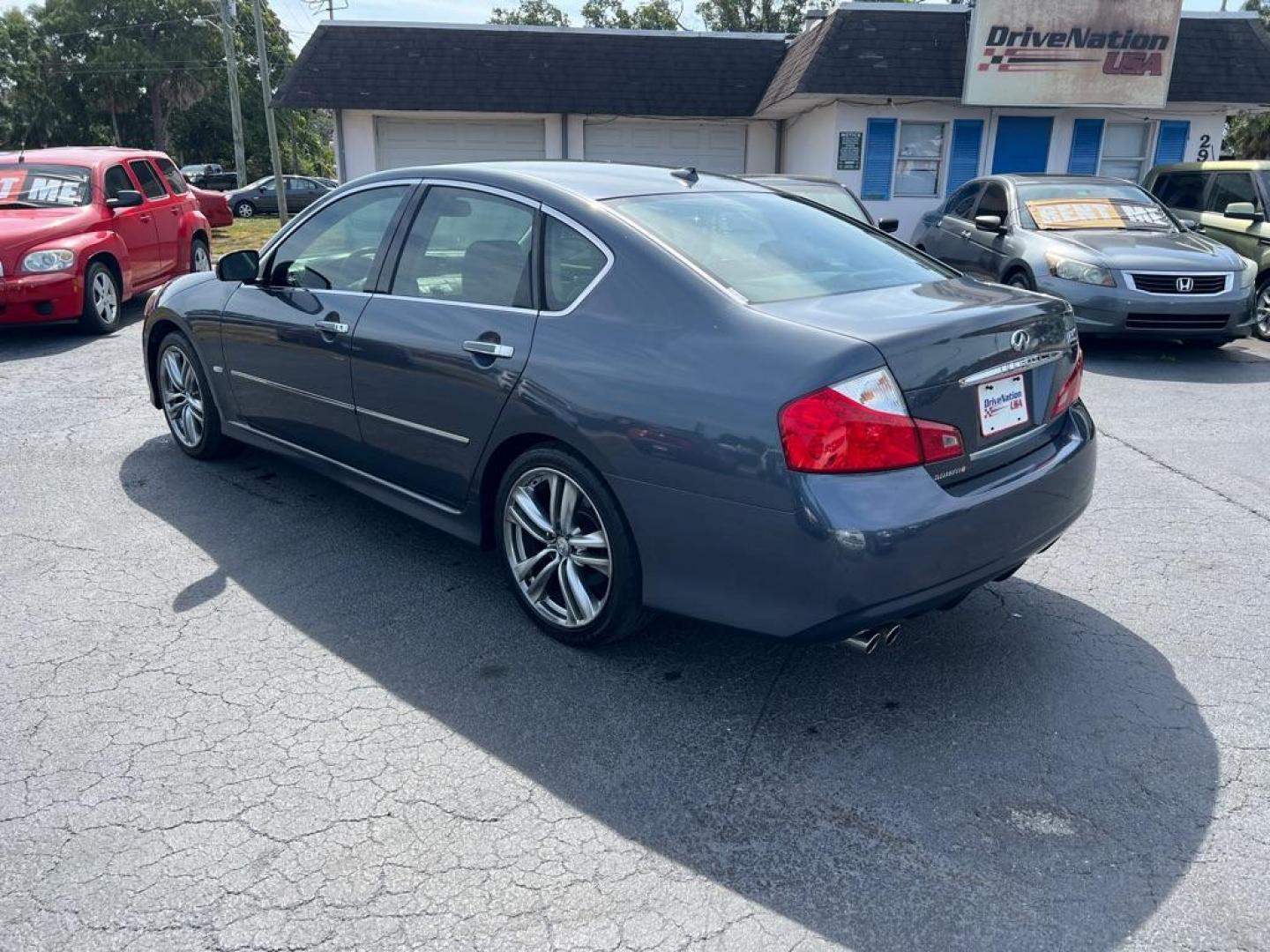 2008 GRAY INFINITI M35 SPORT (JNKAY01E98M) with an 3.5L engine, Automatic transmission, located at 2929 9th St. West, Bradenton, 34205, (941) 242-2810, 27.473591, -82.570679 - Photo#9