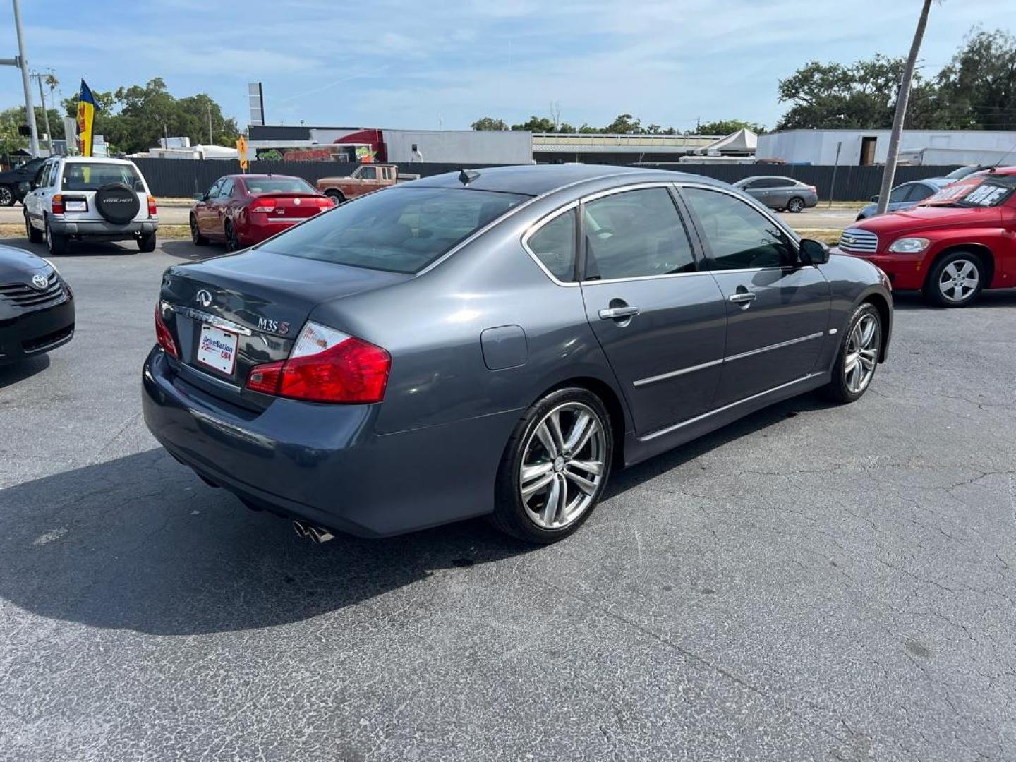 2008 GRAY INFINITI M35 SPORT (JNKAY01E98M) with an 3.5L engine, Automatic transmission, located at 2929 9th St. West, Bradenton, 34205, (941) 242-2810, 27.473591, -82.570679 - Photo#11