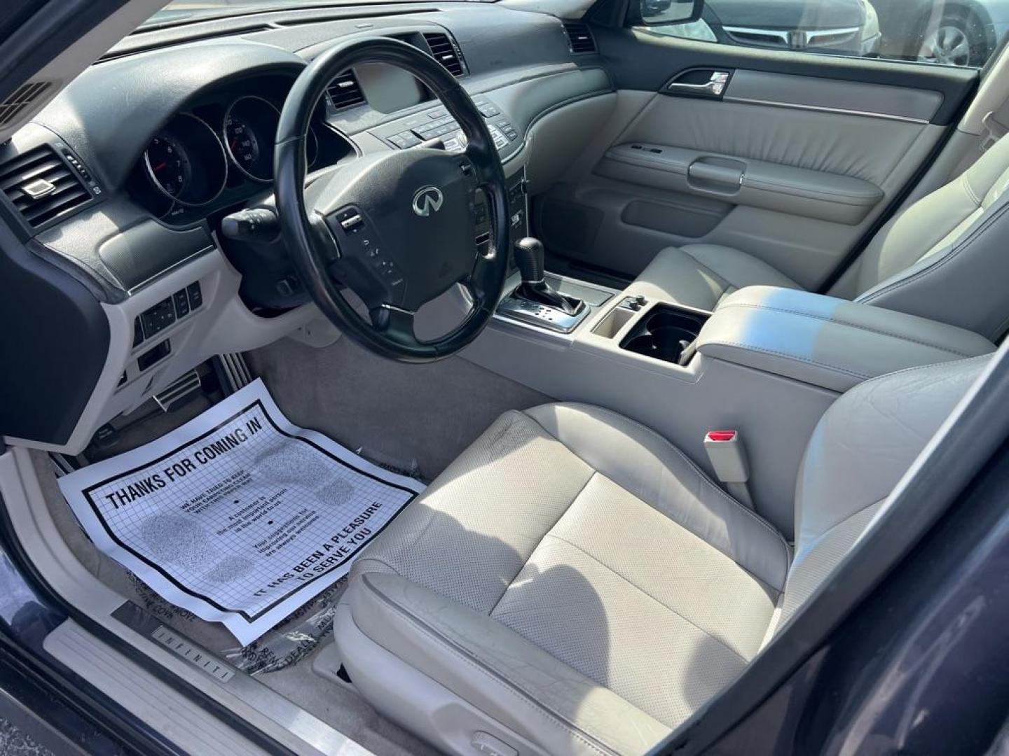2008 GRAY INFINITI M35 SPORT (JNKAY01E98M) with an 3.5L engine, Automatic transmission, located at 2929 9th St. West, Bradenton, 34205, (941) 242-2810, 27.473591, -82.570679 - Photo#17