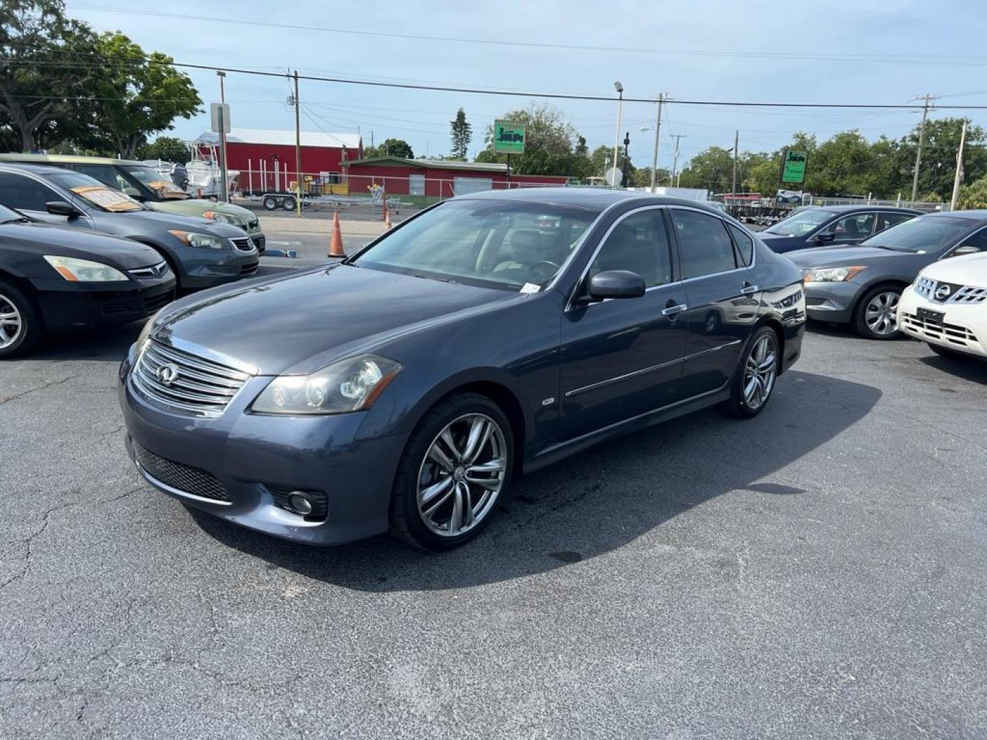 2008 GRAY INFINITI M35 SPORT (JNKAY01E98M) with an 3.5L engine, Automatic transmission, located at 2929 9th St. West, Bradenton, 34205, (941) 242-2810, 27.473591, -82.570679 - Photo#7