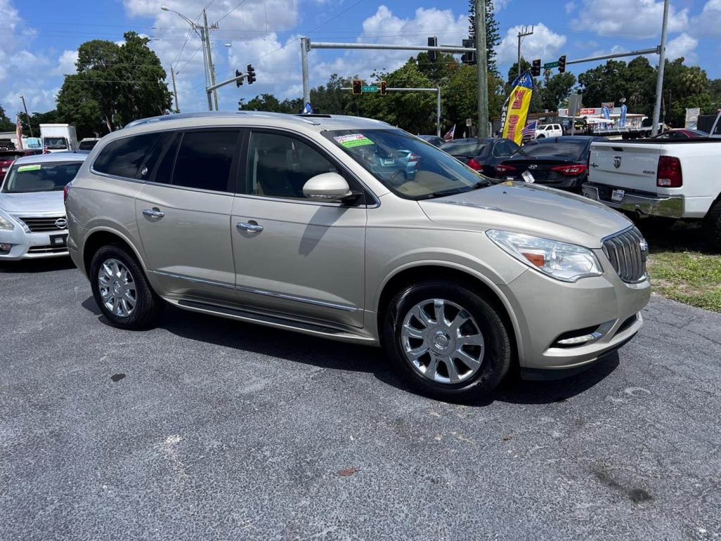2017 SILVER BUICK ENCLAVE (5GAKRCKD2HJ) with an 3.6L engine, Automatic transmission, located at 2929 9th St. West, Bradenton, 34205, (941) 242-2810, 27.473591, -82.570679 - Thanks for inquring into DriveNation USA! All vehicles listed can be viewed at www.drivenationusa.com for vehicle history reports and additonal info. We cannot quote any terms such as down payments or monthly payments without an application. You can apply directly at www.drivenationusa.com or by con - Photo#0