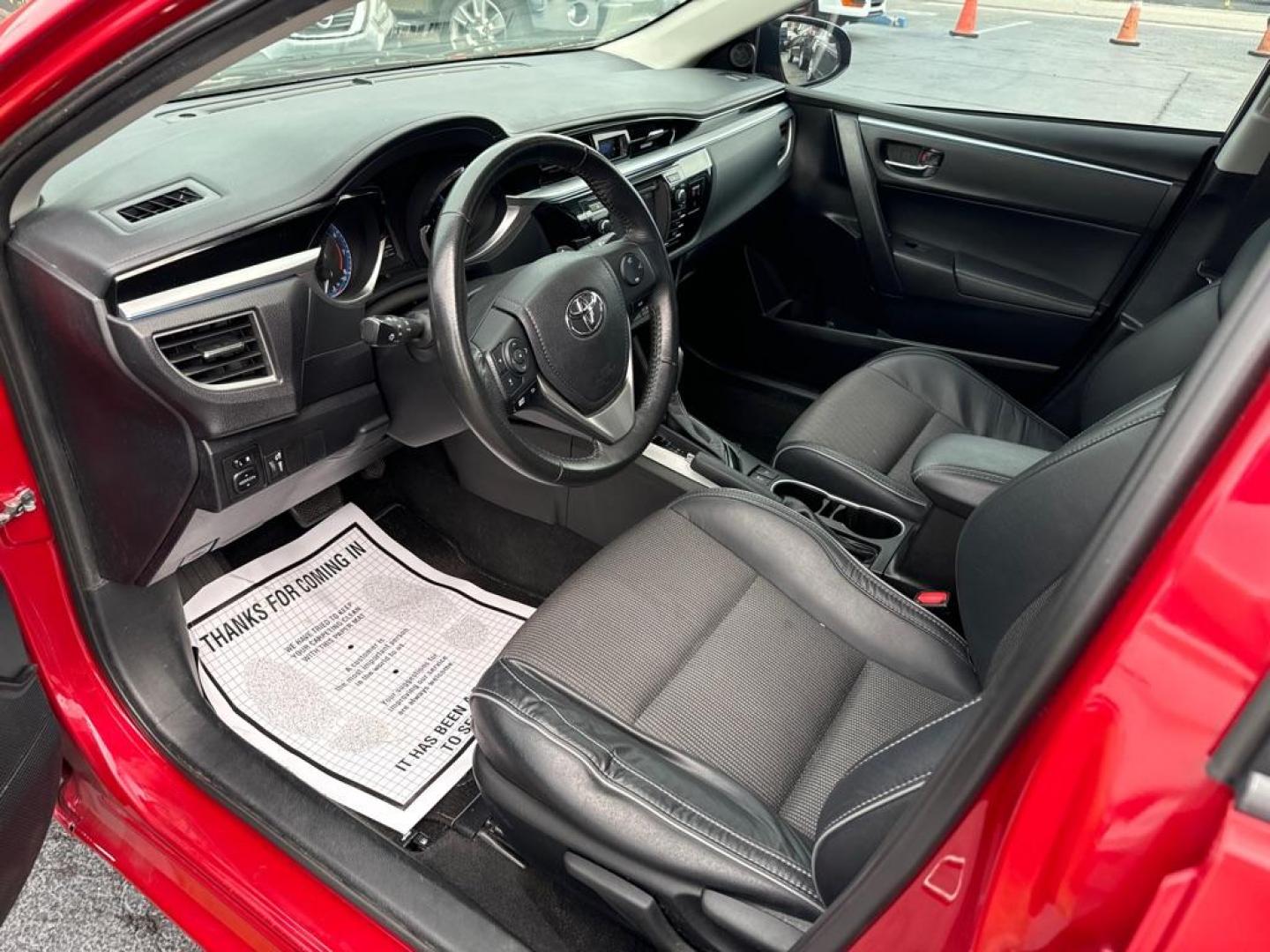 2015 RED TOYOTA COROLLA LE (5YFBURHE1FP) with an 1.8L engine, Automatic transmission, located at 2929 9th St. West, Bradenton, 34205, (941) 242-2810, 27.473591, -82.570679 - Thanks for inquring into DriveNation USA! All vehicles listed can be viewed at www.drivenationusa.com for vehicle history reports and additonal info. We cannot quote any terms such as down payments or monthly payments without an application. You can apply directly at www.drivenationusa.com or by con - Photo#9