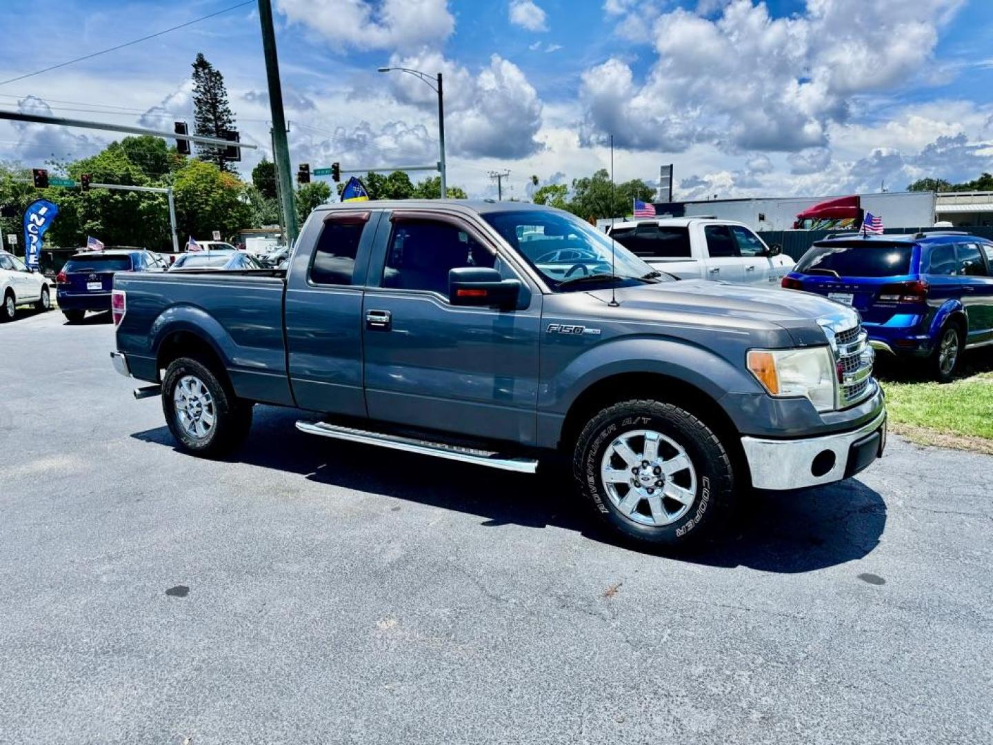 2014 GRAY FORD F150 SUPER CAB (1FTFX1CF8EK) with an 5.0L engine, Automatic transmission, located at 2929 9th St. West, Bradenton, 34205, (941) 242-2810, 27.473591, -82.570679 - Thanks for inquring into DriveNation USA! All vehicles listed can be viewed at www.drivenationusa.com for vehicle history reports and additonal info. We cannot quote any terms such as down payments or monthly payments without an application. You can apply directly at www.drivenationusa.com or by con - Photo#0