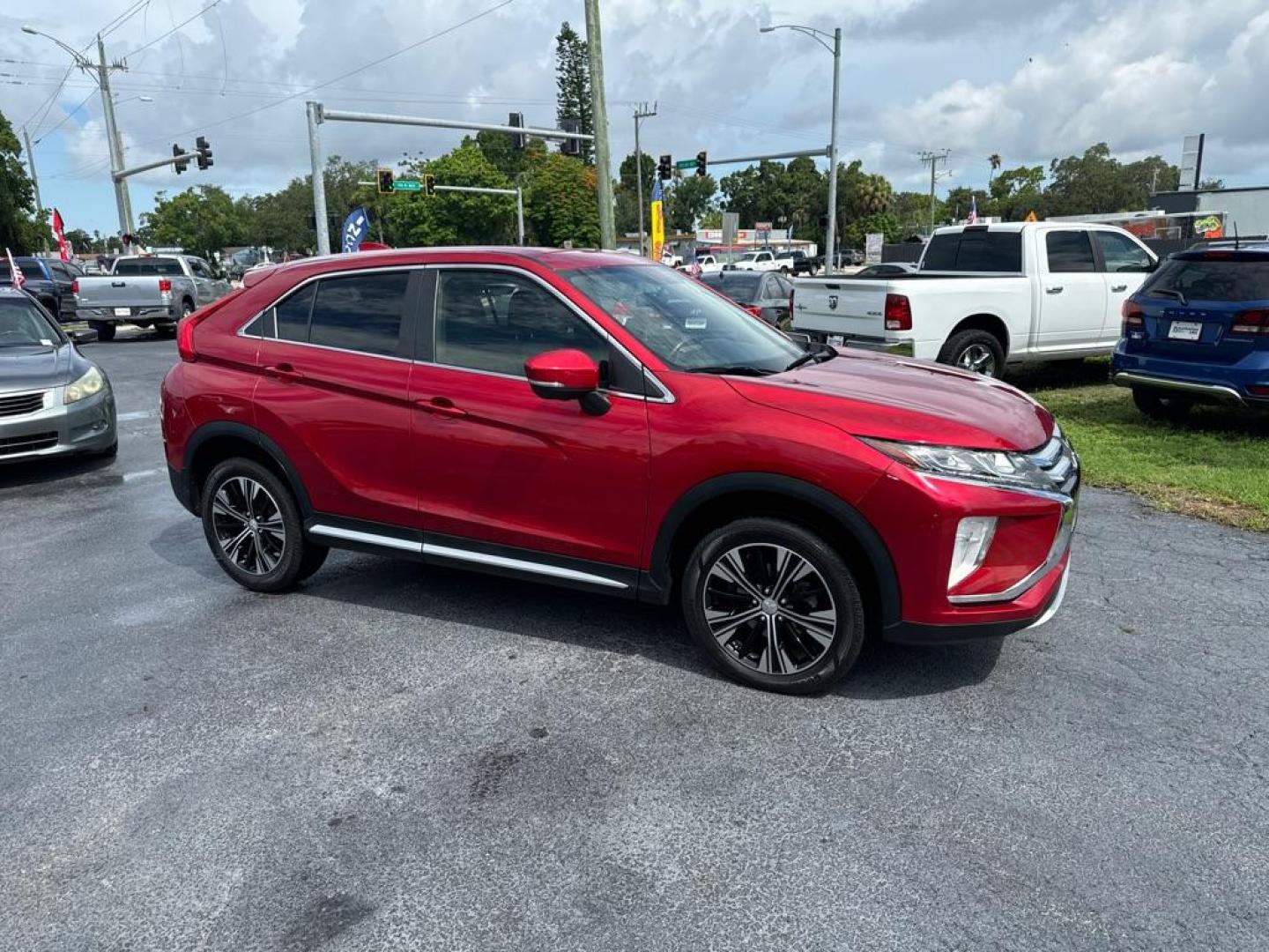 2019 RED MITSUBISHI ECLIPSE CROSS SEL (JA4AT5AA9KZ) with an 1.5L engine, Automatic transmission, located at 2929 9th St. West, Bradenton, 34205, (941) 242-2810, 27.473591, -82.570679 - Thanks for inquring into DriveNation USA! All vehicles listed can be viewed at www.drivenationusa.com for vehicle history reports and additonal info. We cannot quote any terms such as down payments or monthly payments without an application. You can apply directly at www.drivenationusa.com or by con - Photo#0