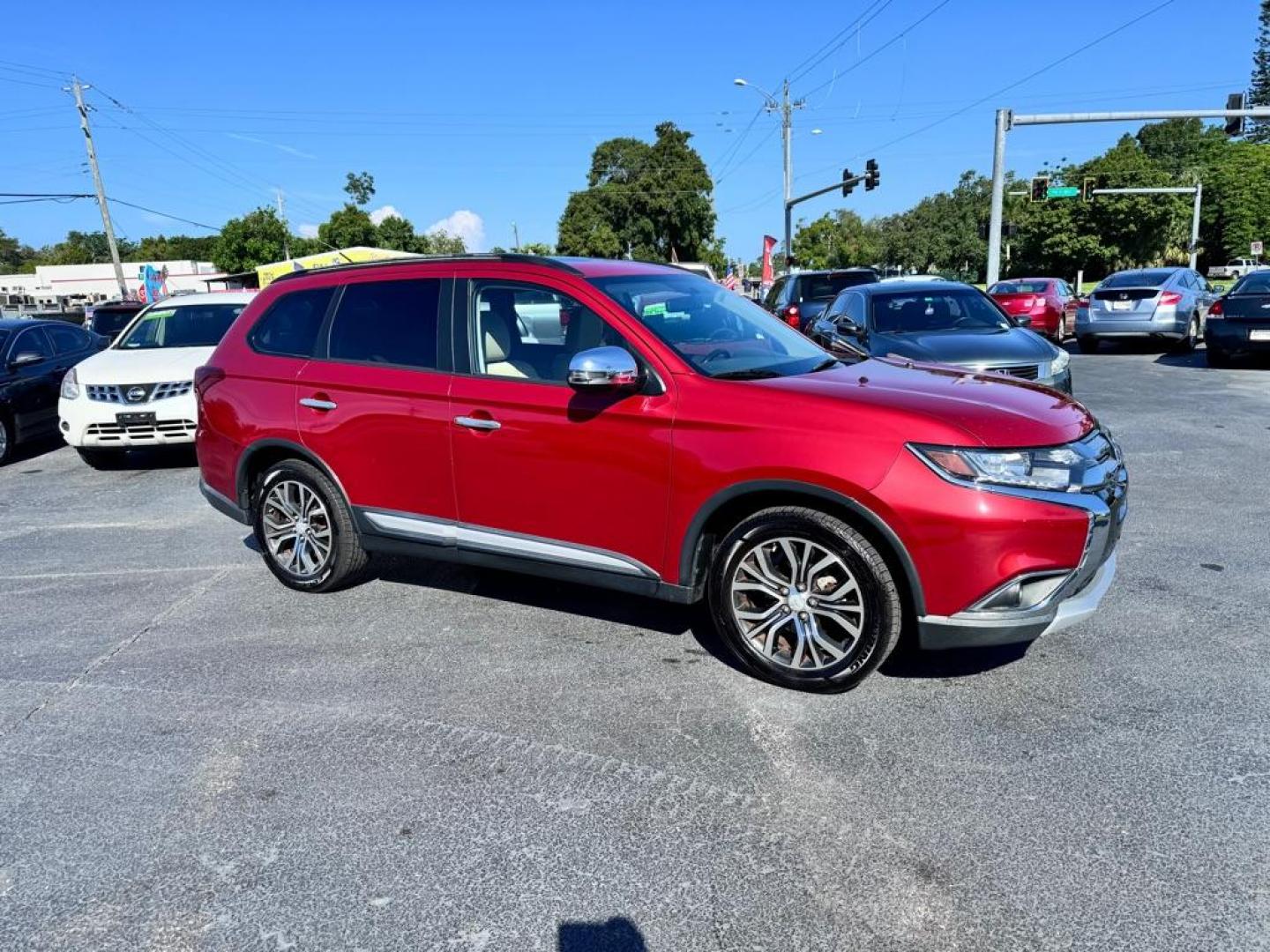 2016 RED MITSUBISHI OUTLANDER SE (JA4AZ3A31GZ) with an 2.4L engine, Automatic transmission, located at 2929 9th St. West, Bradenton, 34205, (941) 242-2810, 27.473591, -82.570679 - Thanks for inquring into DriveNation USA! All vehicles listed can be viewed at www.drivenationusa.com for vehicle history reports and additonal info. We cannot quote any terms such as down payments or monthly payments without an application. You can apply directly at www.drivenationusa.com or by con - Photo#0