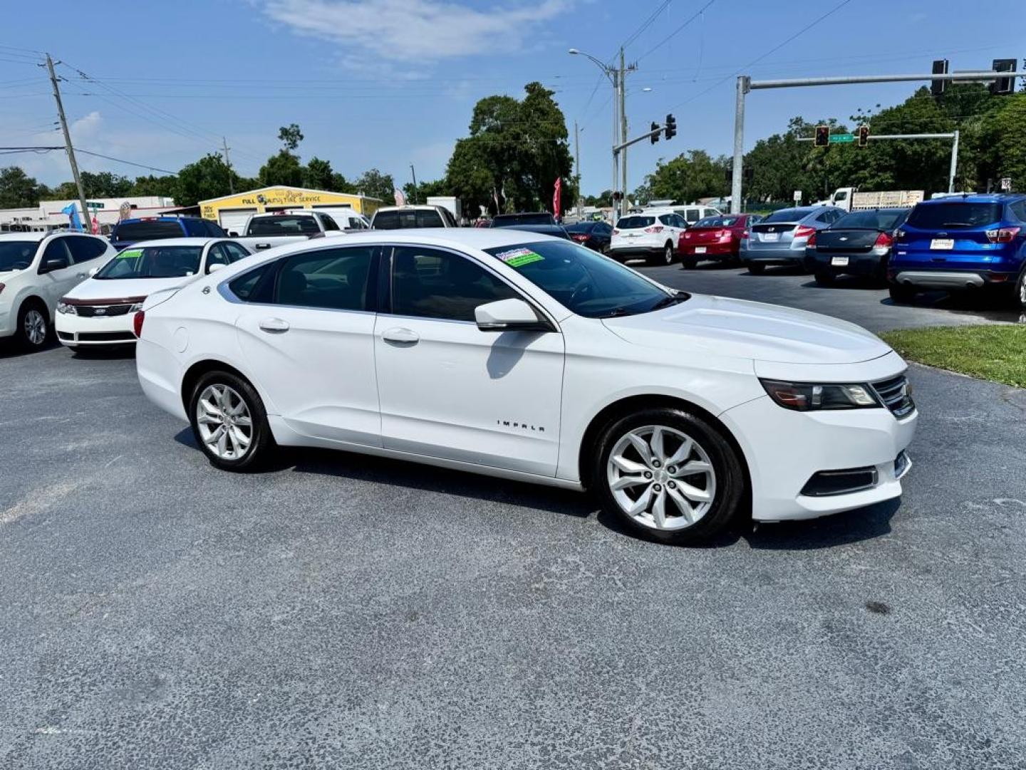 2017 WHITE CHEVROLET IMPALA LT (2G1105S37H9) with an 3.6L engine, Automatic transmission, located at 2929 9th St. West, Bradenton, 34205, (941) 242-2810, 27.473591, -82.570679 - Thanks for inquring into DriveNation USA! All vehicles listed can be viewed at www.drivenationusa.com for vehicle history reports and additonal info. We cannot quote any terms such as down payments or monthly payments without an application. You can apply directly at www.drivenationusa.com or by con - Photo#0