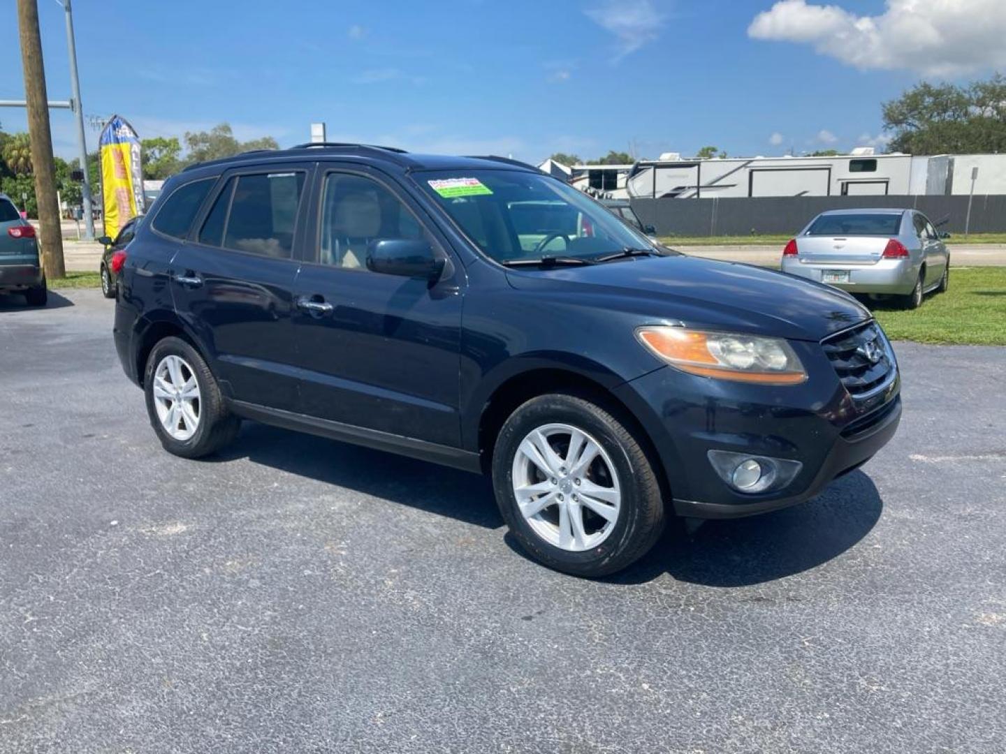 2010 BLACK HYUNDAI SANTA FE LIMITED (5NMSK3AB5AH) with an 2.4L engine, Automatic transmission, located at 2929 9th St. West, Bradenton, 34205, (941) 242-2810, 27.473591, -82.570679 - Thanks for inquring into DriveNation USA! All vehicles listed can be viewed at www.drivenationusa.com for vehicle history reports and additonal info. We cannot quote any terms such as down payments or monthly payments without an application. You can apply directly at www.drivenationusa.com or by con - Photo#0