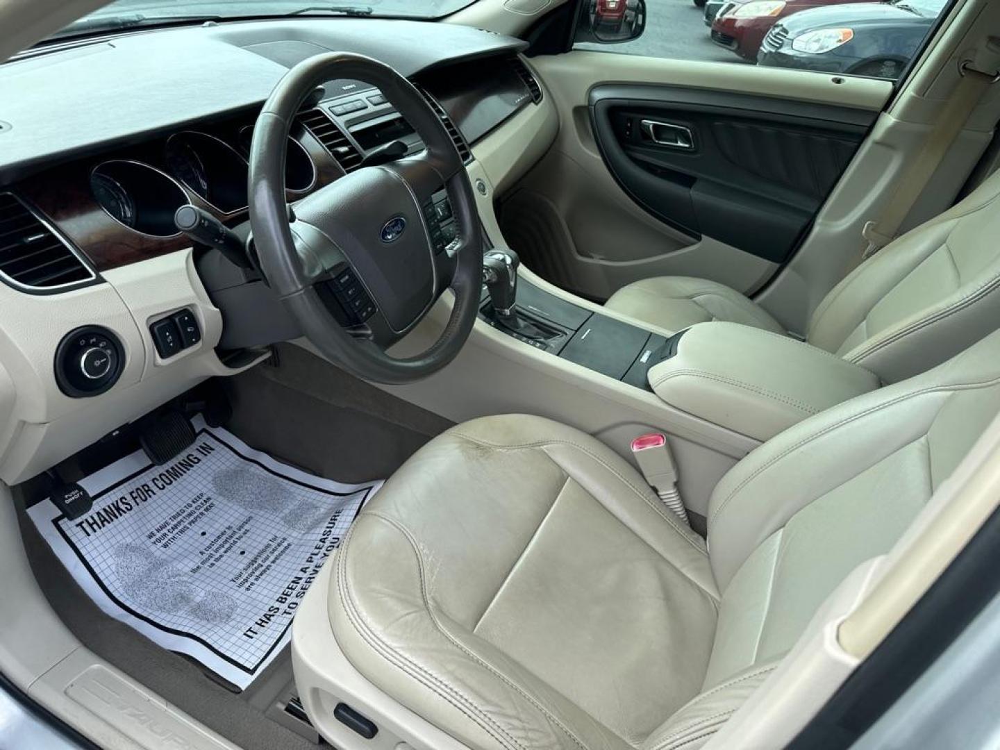 2010 SILVER FORD TAURUS SEL (1FAHP2EWXAG) with an 3.5L engine, Automatic transmission, located at 2929 9th St. West, Bradenton, 34205, (941) 242-2810, 27.473591, -82.570679 - Photo#11