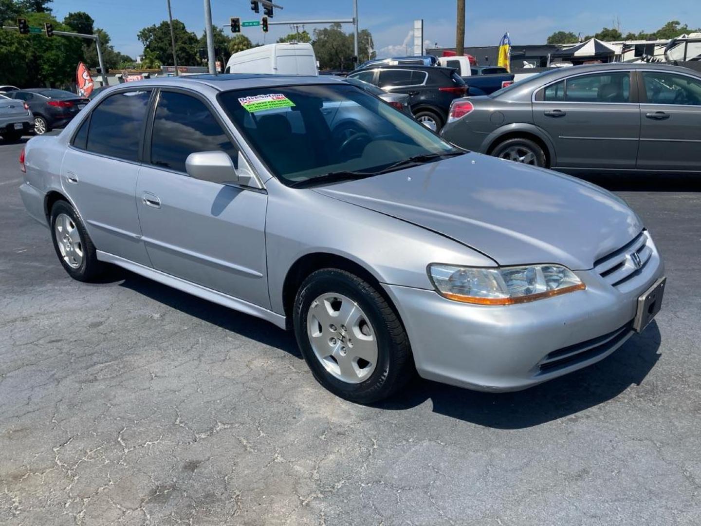2002 SILVER HONDA ACCORD EX (1HGCG16572A) with an 3.0L engine, Automatic transmission, located at 2929 9th St. West, Bradenton, 34205, (941) 242-2810, 27.473591, -82.570679 - Thanks for inquring into DriveNation USA! All vehicles listed can be viewed at www.drivenationusa.com for vehicle history reports and additonal info. We cannot quote any terms such as down payments or monthly payments without an application. You can apply directly at www.drivenationusa.com or by con - Photo#1