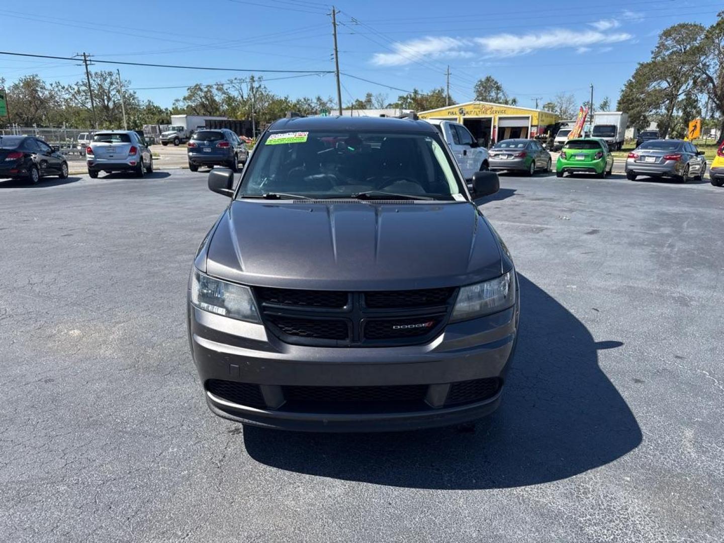 2018 GRAY DODGE JOURNEY CROSSROADS (3C4PDCAB0JT) with an 2.4L engine, Automatic transmission, located at 2929 9th St. West, Bradenton, 34205, (941) 242-2810, 27.473591, -82.570679 - Photo#2