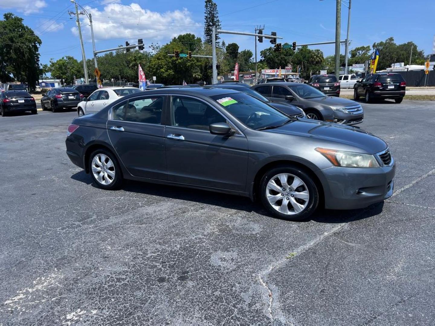 2012 GRAY HONDA ACCORD LXP (1HGCP2F42CA) with an 2.4L engine, Automatic transmission, located at 2929 9th St. West, Bradenton, 34205, (941) 242-2810, 27.473591, -82.570679 - Photo#0
