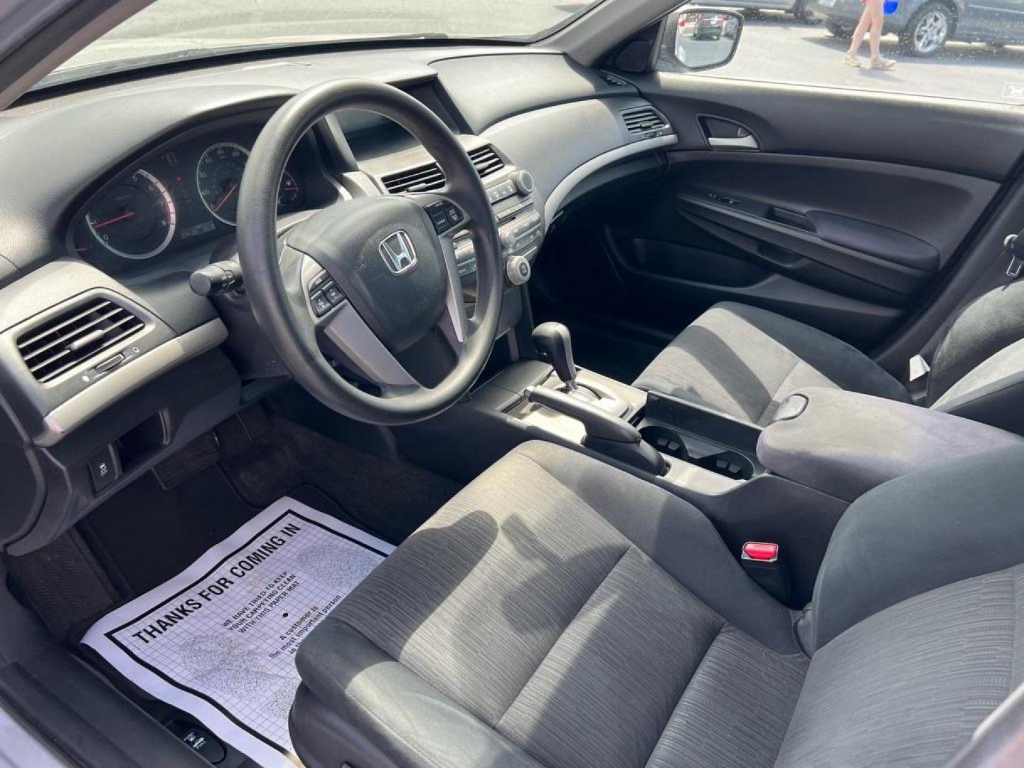 2012 GRAY HONDA ACCORD LXP (1HGCP2F42CA) with an 2.4L engine, Automatic transmission, located at 2929 9th St. West, Bradenton, 34205, (941) 242-2810, 27.473591, -82.570679 - Photo#11