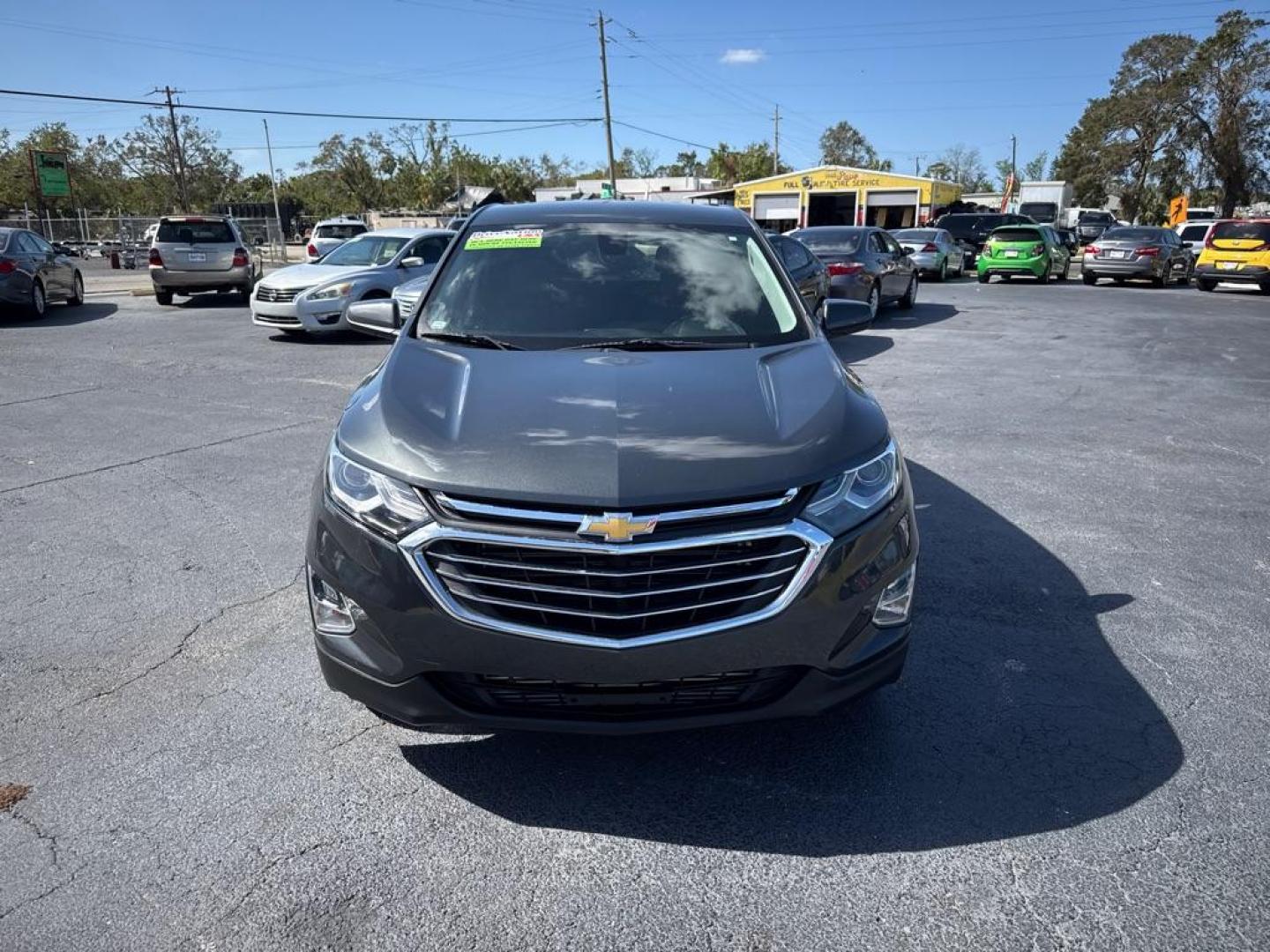 2019 GRAY CHEVROLET EQUINOX LT (3GNAXJEV3KS) with an 1.5L engine, Automatic transmission, located at 2929 9th St. West, Bradenton, 34205, (941) 242-2810, 27.473591, -82.570679 - Photo#2