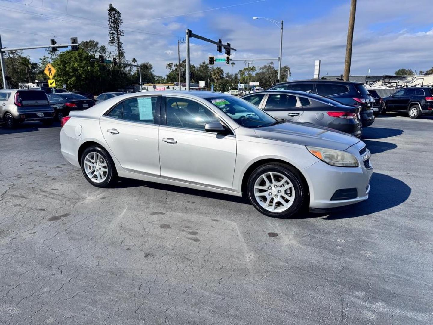 2013 SILVER CHEVROLET MALIBU 1LT (1G11D5RR9DF) with an 2.4L engine, Automatic transmission, located at 2929 9th St. West, Bradenton, 34205, (941) 242-2810, 27.473591, -82.570679 - Thanks for inquring into DriveNation USA! All vehicles listed can be viewed at www.drivenationusa.com for vehicle history reports and additonal info. We cannot quote any terms such as down payments or monthly payments without an application. You can apply directly at www.drivenationusa.com or by con - Photo#0