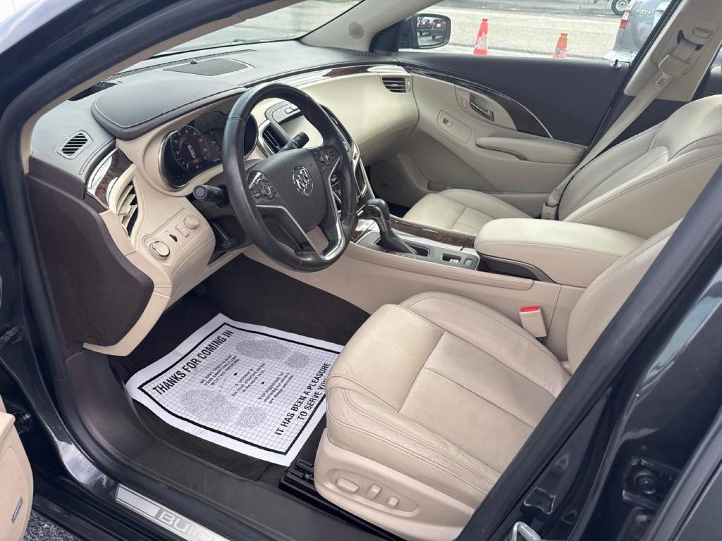 2014 BLACK BUICK LACROSSE TOURING (1G4GF5G34EF) with an 3.6L engine, Automatic transmission, located at 2929 9th St. West, Bradenton, 34205, (941) 242-2810, 27.473591, -82.570679 - Thanks for inquring into DriveNation USA! All vehicles listed can be viewed at www.drivenationusa.com for vehicle history reports and additonal info. We cannot quote any terms such as down payments or monthly payments without an application. You can apply directly at www.drivenationusa.com or by con - Photo#9