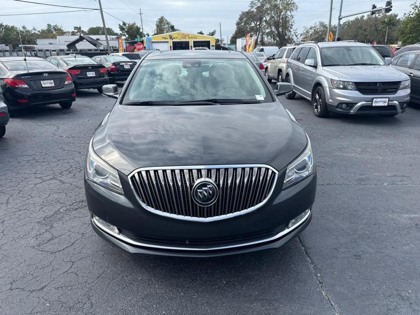 2014 BLACK BUICK LACROSSE TOURING (1G4GF5G34EF) with an 3.6L engine, Automatic transmission, located at 2929 9th St. West, Bradenton, 34205, (941) 242-2810, 27.473591, -82.570679 - Thanks for inquring into DriveNation USA! All vehicles listed can be viewed at www.drivenationusa.com for vehicle history reports and additonal info. We cannot quote any terms such as down payments or monthly payments without an application. You can apply directly at www.drivenationusa.com or by con - Photo#1