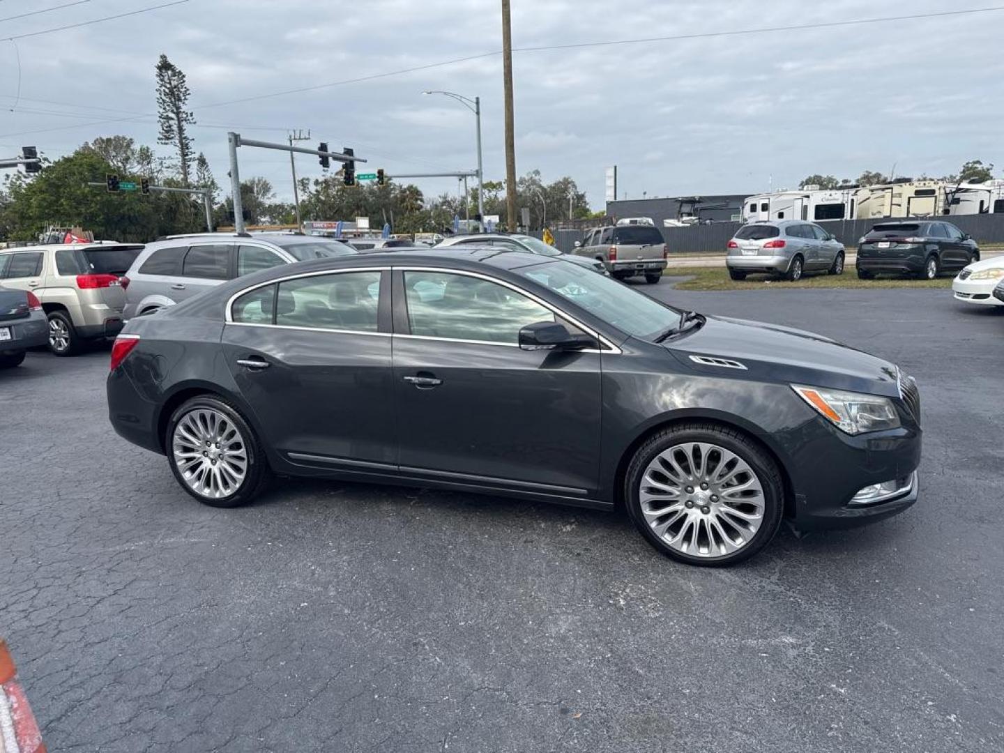 2014 BLACK BUICK LACROSSE TOURING (1G4GF5G34EF) with an 3.6L engine, Automatic transmission, located at 2929 9th St. West, Bradenton, 34205, (941) 242-2810, 27.473591, -82.570679 - Thanks for inquring into DriveNation USA! All vehicles listed can be viewed at www.drivenationusa.com for vehicle history reports and additonal info. We cannot quote any terms such as down payments or monthly payments without an application. You can apply directly at www.drivenationusa.com or by con - Photo#7