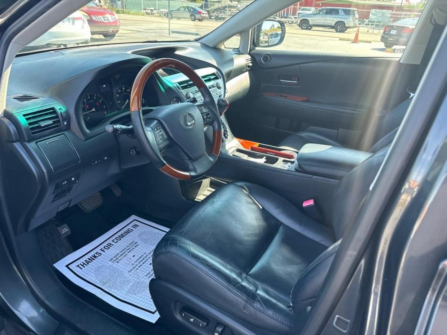2010 BLACK LEXUS RX 350 (JTJZK1BAXA2) with an 3.5L engine, Automatic transmission, located at 2929 9th St. West, Bradenton, 34205, (941) 242-2810, 27.473591, -82.570679 - Thanks for inquring into DriveNation USA! All vehicles listed can be viewed at www.drivenationusa.com for vehicle history reports and additonal info. We cannot quote any terms such as down payments or monthly payments without an application. You can apply directly at www.drivenationusa.com or by con - Photo#10