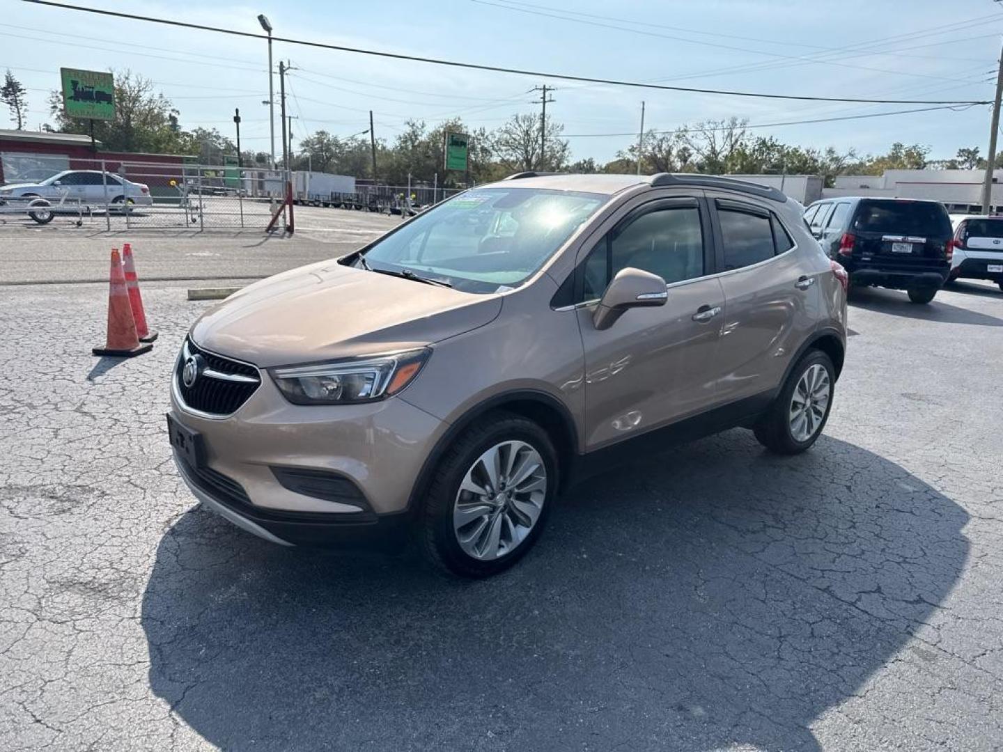 2018 TAN BUICK ENCORE PREFERRED (KL4CJASB5JB) with an 1.4L engine, Automatic transmission, located at 2929 9th St. West, Bradenton, 34205, (941) 242-2810, 27.473591, -82.570679 - Photo#3