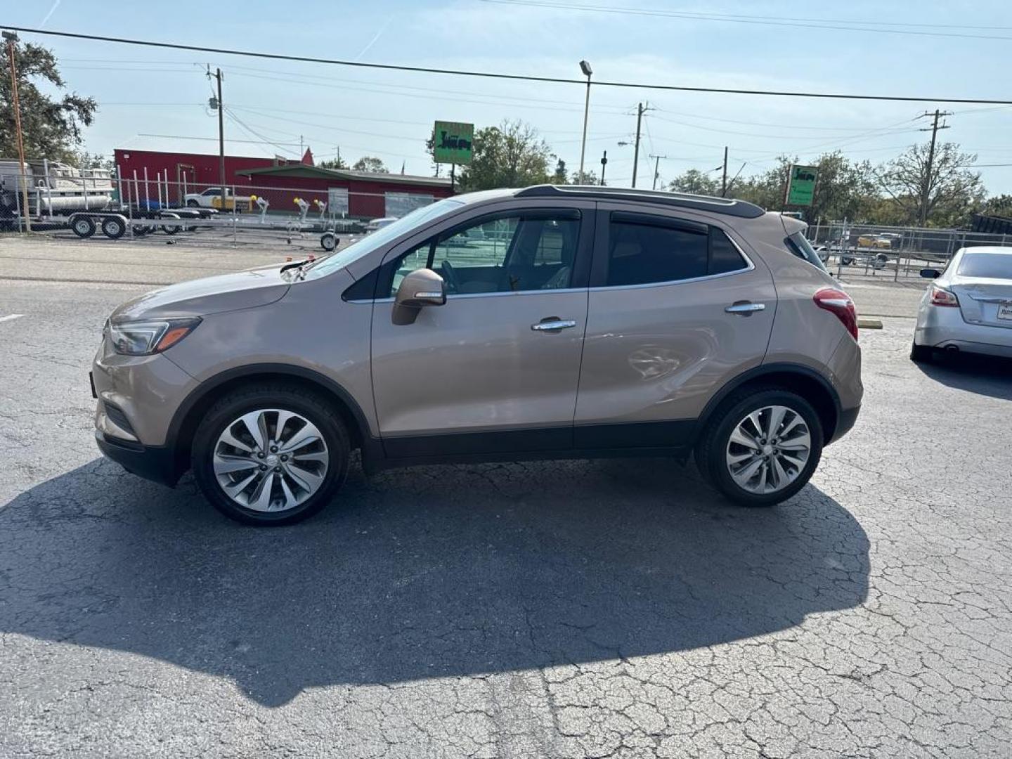 2018 TAN BUICK ENCORE PREFERRED (KL4CJASB5JB) with an 1.4L engine, Automatic transmission, located at 2929 9th St. West, Bradenton, 34205, (941) 242-2810, 27.473591, -82.570679 - Photo#4