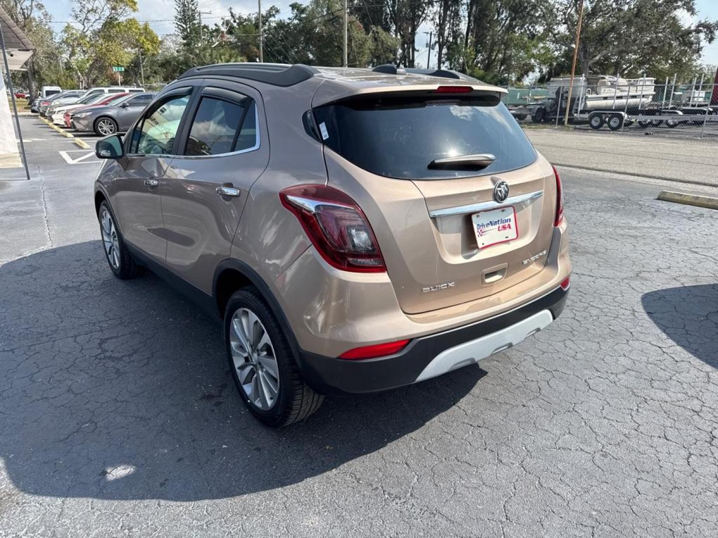 2018 TAN BUICK ENCORE PREFERRED (KL4CJASB5JB) with an 1.4L engine, Automatic transmission, located at 2929 9th St. West, Bradenton, 34205, (941) 242-2810, 27.473591, -82.570679 - Photo#5