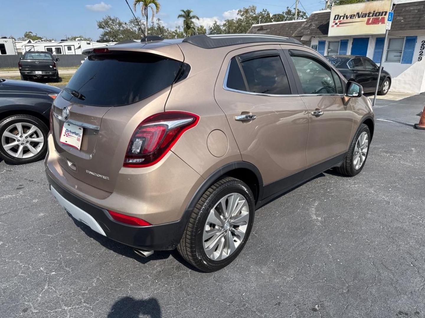 2018 TAN BUICK ENCORE PREFERRED (KL4CJASB5JB) with an 1.4L engine, Automatic transmission, located at 2929 9th St. West, Bradenton, 34205, (941) 242-2810, 27.473591, -82.570679 - Photo#7