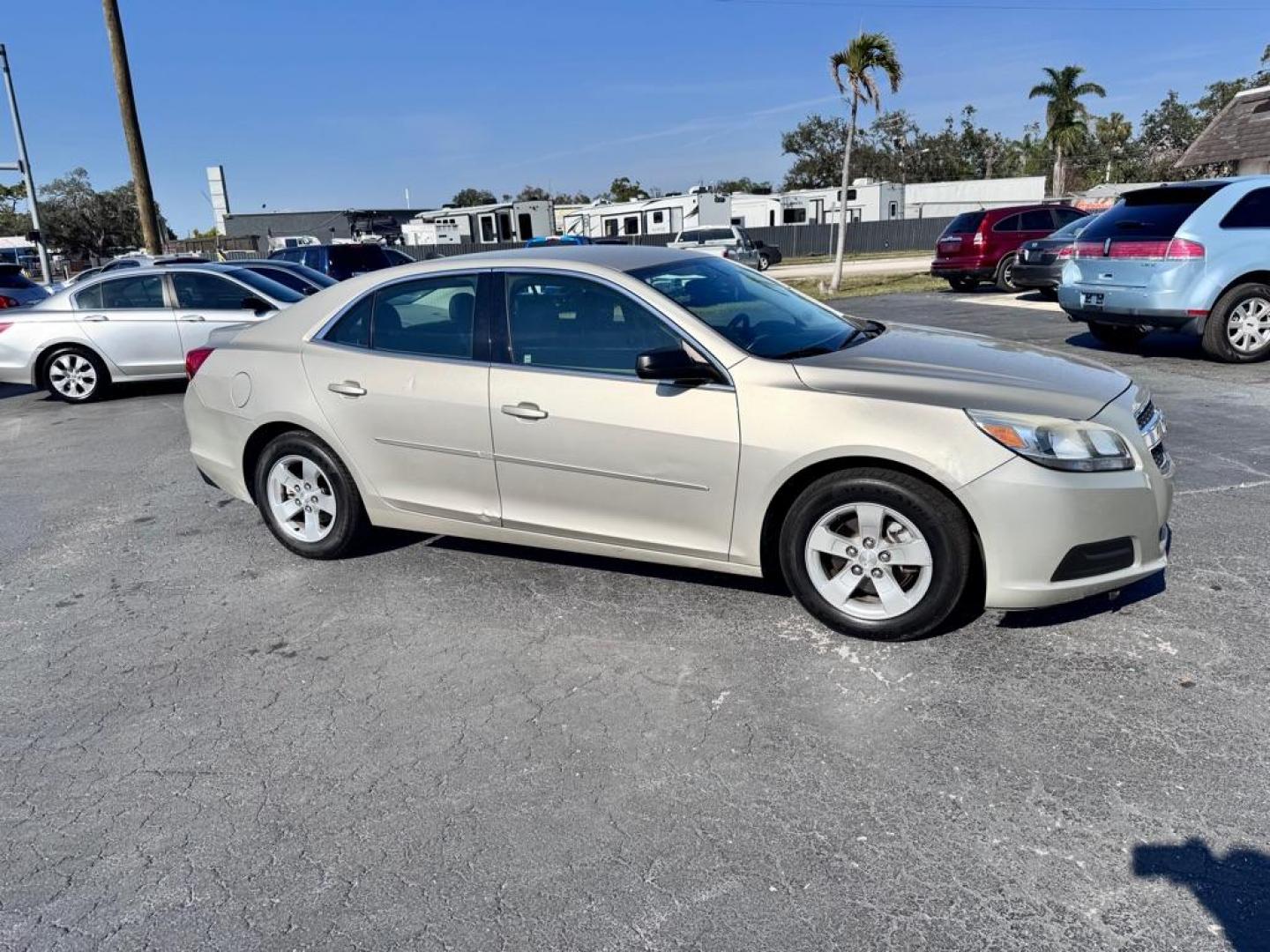 2013 TAN CHEVROLET MALIBU LS (1G11B5SA5DF) with an 2.5L engine, Automatic transmission, located at 2929 9th St. West, Bradenton, 34205, (941) 242-2810, 27.473591, -82.570679 - Thanks for inquring into DriveNation USA! All vehicles listed can be viewed at www.drivenationusa.com for vehicle history reports and additonal info. We cannot quote any terms such as down payments or monthly payments without an application. You can apply directly at www.drivenationusa.com or by con - Photo#0