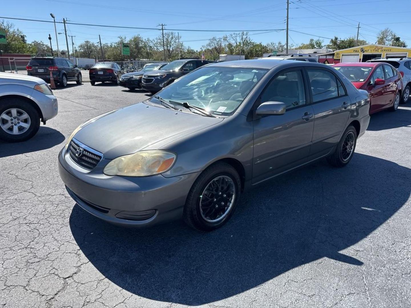 2006 GRAY TOYOTA COROLLA CE (2T1BR32E76C) with an 1.8L engine, Automatic transmission, located at 2929 9th St. West, Bradenton, 34205, (941) 242-2810, 27.473591, -82.570679 - Photo#3