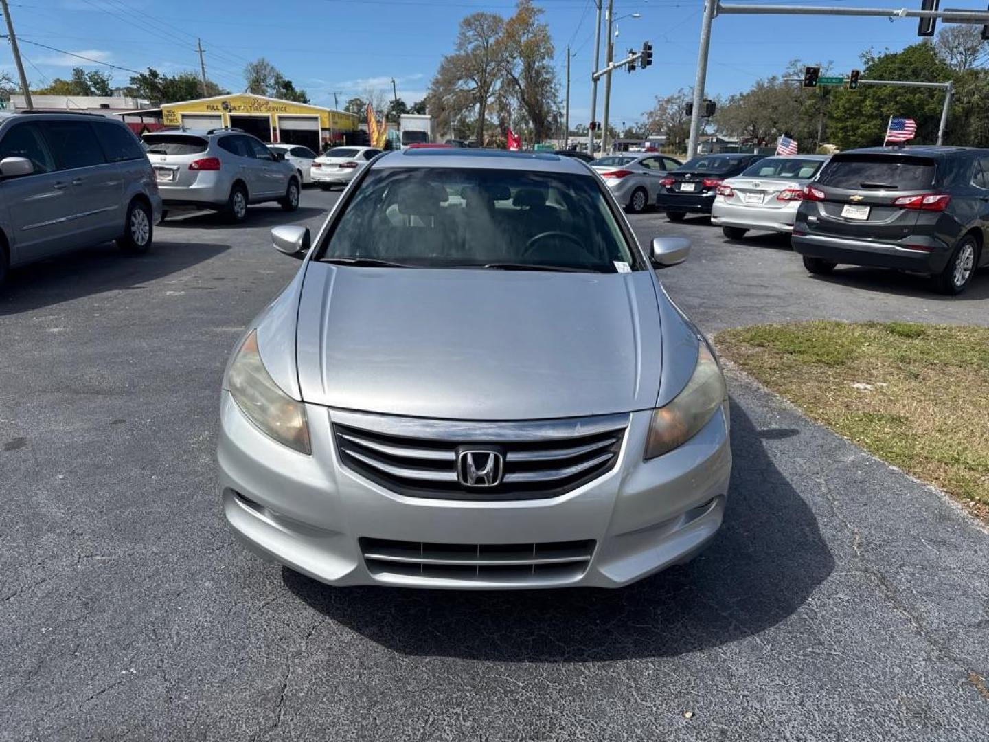 2012 SILVER HONDA ACCORD EXL (1HGCP3F8XCA) with an 3.5L engine, Automatic transmission, located at 2929 9th St. West, Bradenton, 34205, (941) 242-2810, 27.473591, -82.570679 - Thanks for inquring into DriveNation USA! All vehicles listed can be viewed at www.drivenationusa.com for vehicle history reports and additonal info. We cannot quote any terms such as down payments or monthly payments without an application. You can apply directly at www.drivenationusa.com or by con - Photo#2