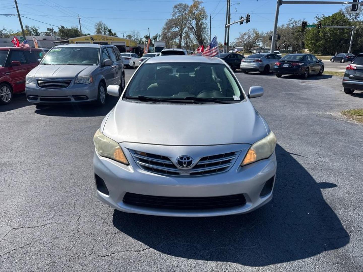2013 SILVER TOYOTA COROLLA LE (5YFBU4EE1DP) with an 1.8L engine, Automatic transmission, located at 2929 9th St. West, Bradenton, 34205, (941) 242-2810, 27.473591, -82.570679 - Thanks for inquring into DriveNation USA! All vehicles listed can be viewed at www.drivenationusa.com for vehicle history reports and additonal info. We cannot quote any terms such as down payments or monthly payments without an application. You can apply directly at www.drivenationusa.com or by con - Photo#2