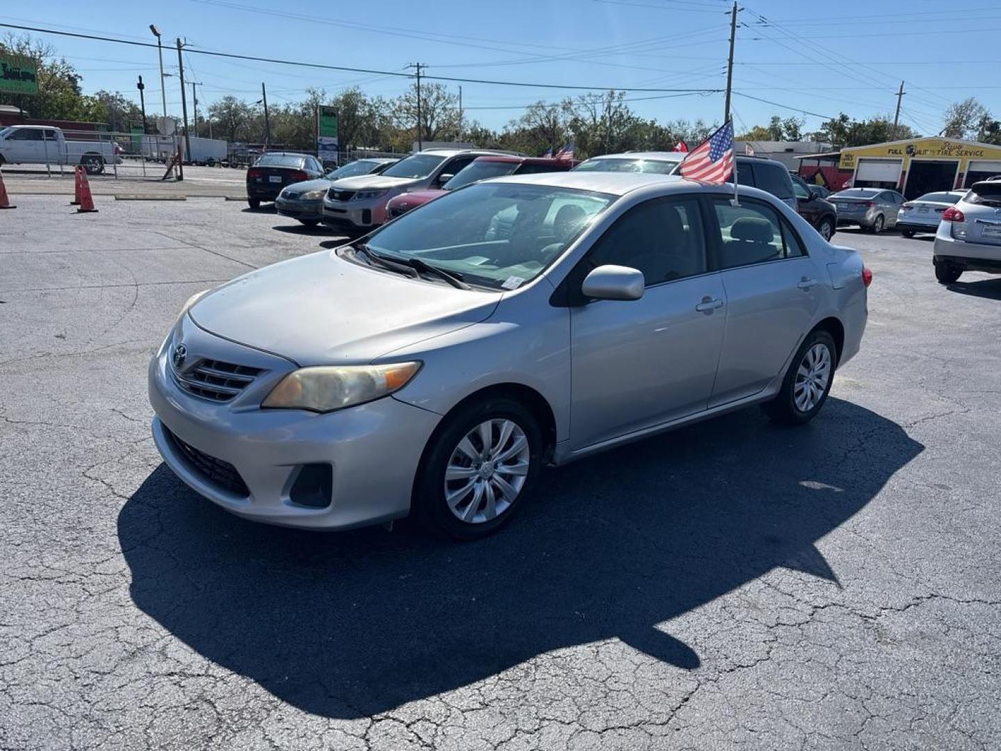2013 SILVER TOYOTA COROLLA LE (5YFBU4EE1DP) with an 1.8L engine, Automatic transmission, located at 2929 9th St. West, Bradenton, 34205, (941) 242-2810, 27.473591, -82.570679 - Thanks for inquring into DriveNation USA! All vehicles listed can be viewed at www.drivenationusa.com for vehicle history reports and additonal info. We cannot quote any terms such as down payments or monthly payments without an application. You can apply directly at www.drivenationusa.com or by con - Photo#3