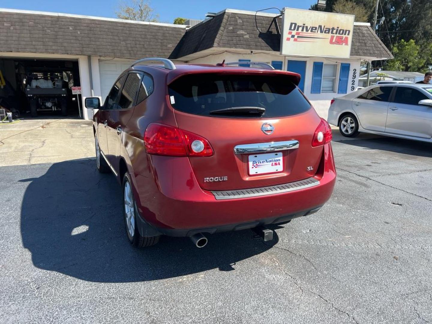 2010 RED NISSAN ROGUE S (JN8AS5MT5AW) with an 2.5L engine, Continuously Variable transmission, located at 2929 9th St. West, Bradenton, 34205, (941) 242-2810, 27.473591, -82.570679 - Photo#5