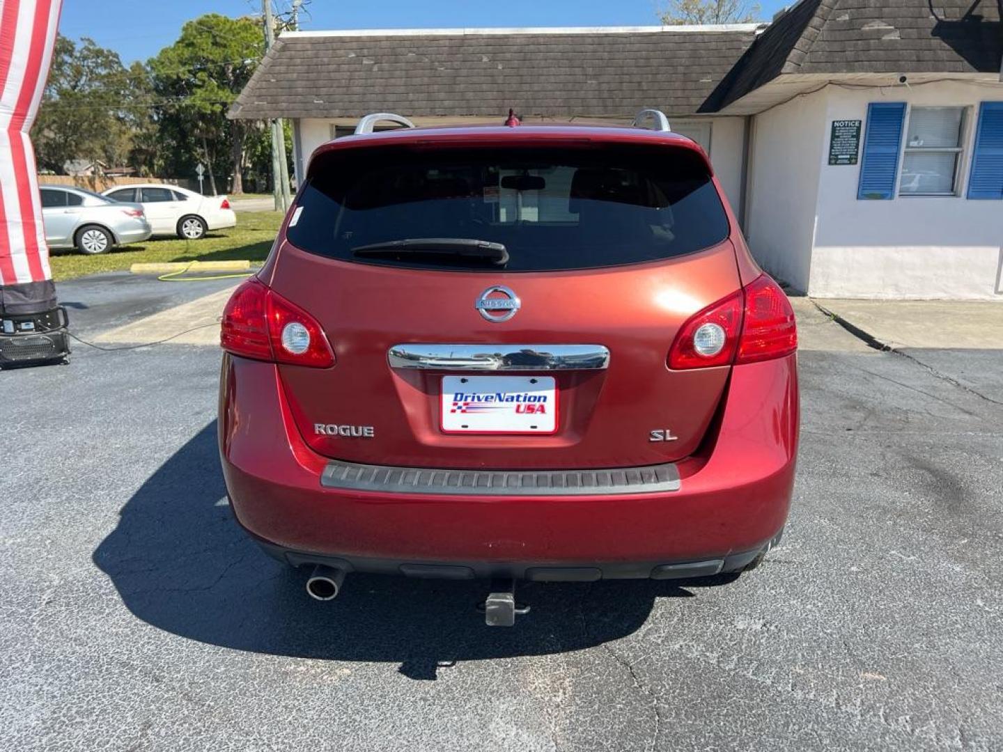 2010 RED NISSAN ROGUE S (JN8AS5MT5AW) with an 2.5L engine, Continuously Variable transmission, located at 2929 9th St. West, Bradenton, 34205, (941) 242-2810, 27.473591, -82.570679 - Photo#6