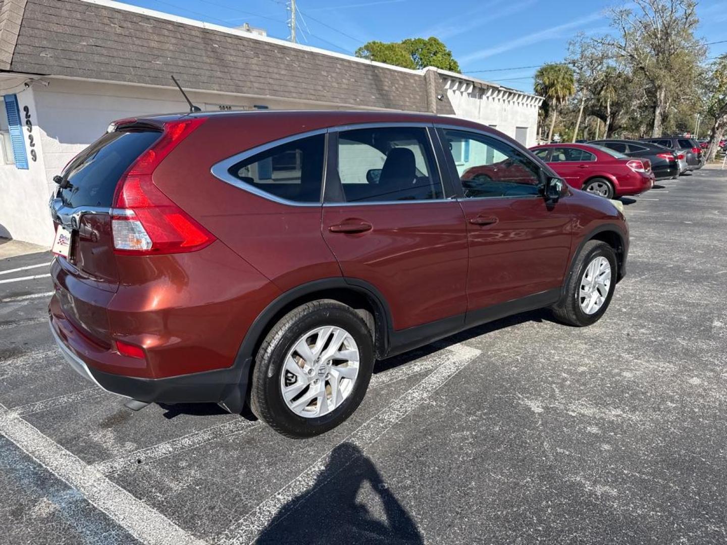 2016 MAROON HONDA CR-V EX (3CZRM3H56GG) with an 2.4L engine, Continuously Variable transmission, located at 2929 9th St. West, Bradenton, 34205, (941) 242-2810, 27.473591, -82.570679 - Photo#7