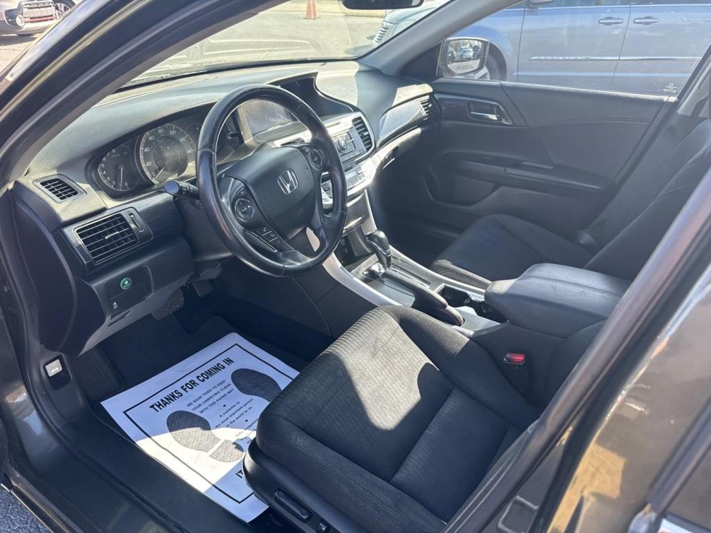 2013 GRAY HONDA ACCORD SPORT (1HGCR2F55DA) with an 2.4L engine, Continuously Variable transmission, located at 2929 9th St. West, Bradenton, 34205, (941) 242-2810, 27.473591, -82.570679 - Thanks for inquring into DriveNation USA! All vehicles listed can be viewed at www.drivenationusa.com for vehicle history reports and additonal info. We cannot quote any terms such as down payments or monthly payments without an application. You can apply directly at www.drivenationusa.com or by con - Photo#10
