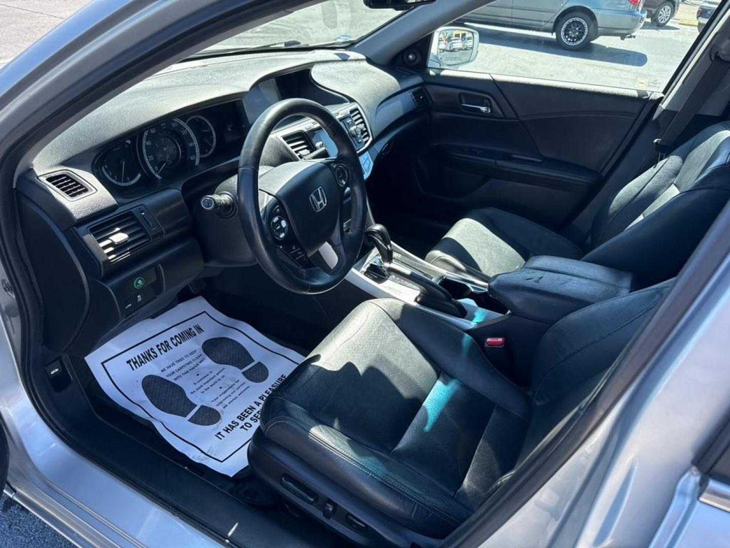 2013 GRAY HONDA ACCORD EXL (1HGCR2F83DA) with an 2.4L engine, Continuously Variable transmission, located at 2929 9th St. West, Bradenton, 34205, (941) 242-2810, 27.473591, -82.570679 - Thanks for inquring into DriveNation USA! All vehicles listed can be viewed at www.drivenationusa.com for vehicle history reports and additonal info. We cannot quote any terms such as down payments or monthly payments without an application. You can apply directly at www.drivenationusa.com or by con - Photo#10