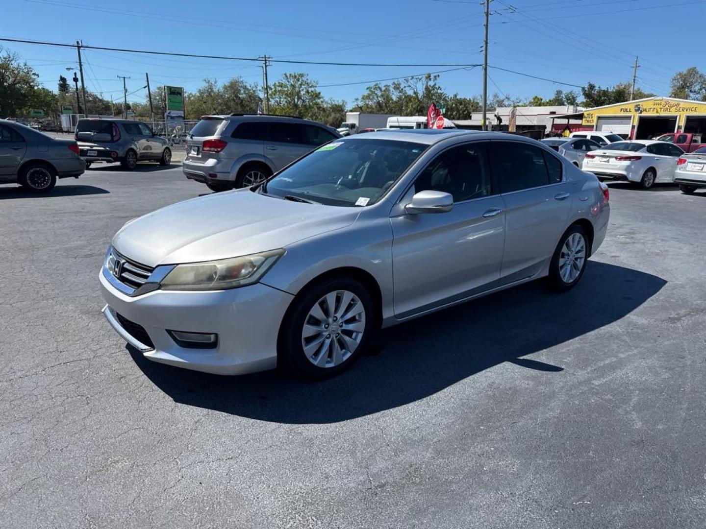 2013 GRAY HONDA ACCORD EXL (1HGCR2F83DA) with an 2.4L engine, Continuously Variable transmission, located at 2929 9th St. West, Bradenton, 34205, (941) 242-2810, 27.473591, -82.570679 - Thanks for inquring into DriveNation USA! All vehicles listed can be viewed at www.drivenationusa.com for vehicle history reports and additonal info. We cannot quote any terms such as down payments or monthly payments without an application. You can apply directly at www.drivenationusa.com or by con - Photo#3