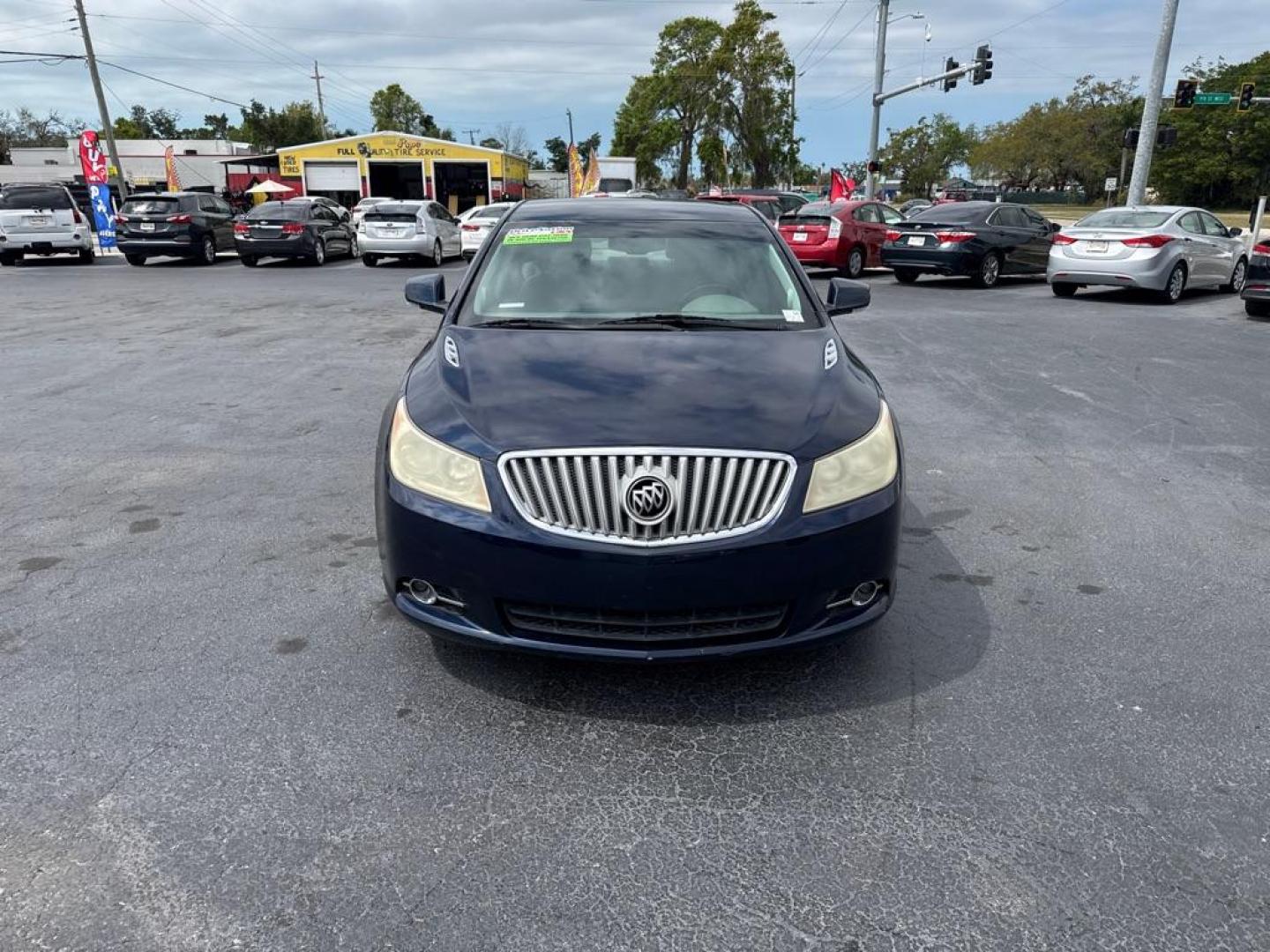 2011 BLUE BUICK LACROSSE CXS (1G4GE5ED6BF) with an 3.6L engine, Automatic transmission, located at 2929 9th St. West, Bradenton, 34205, (941) 242-2810, 27.473591, -82.570679 - Photo#3